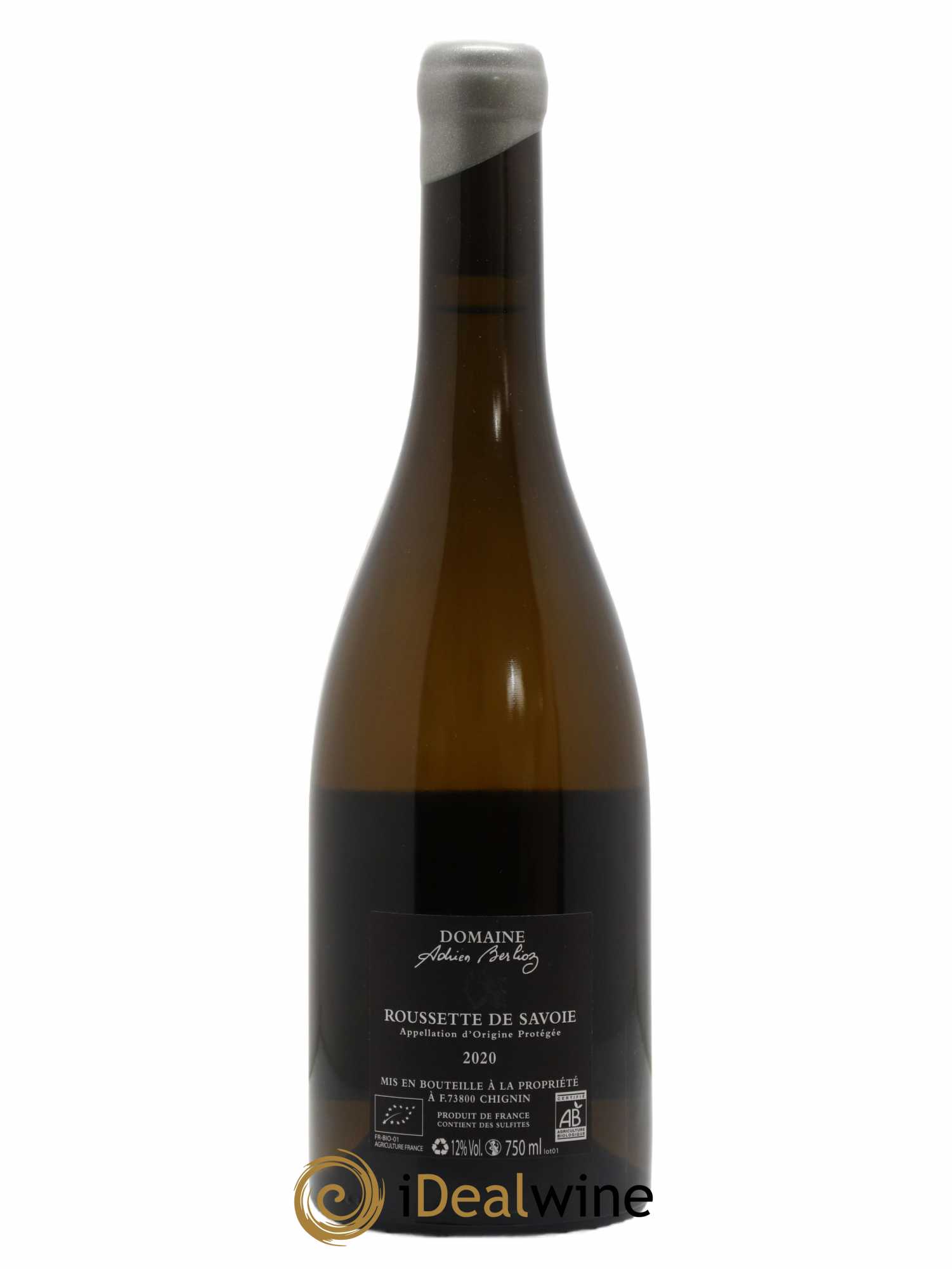 Roussette de Savoie Zulime Adrien Berlioz 2020 - Lot de 1 bouteille - 1