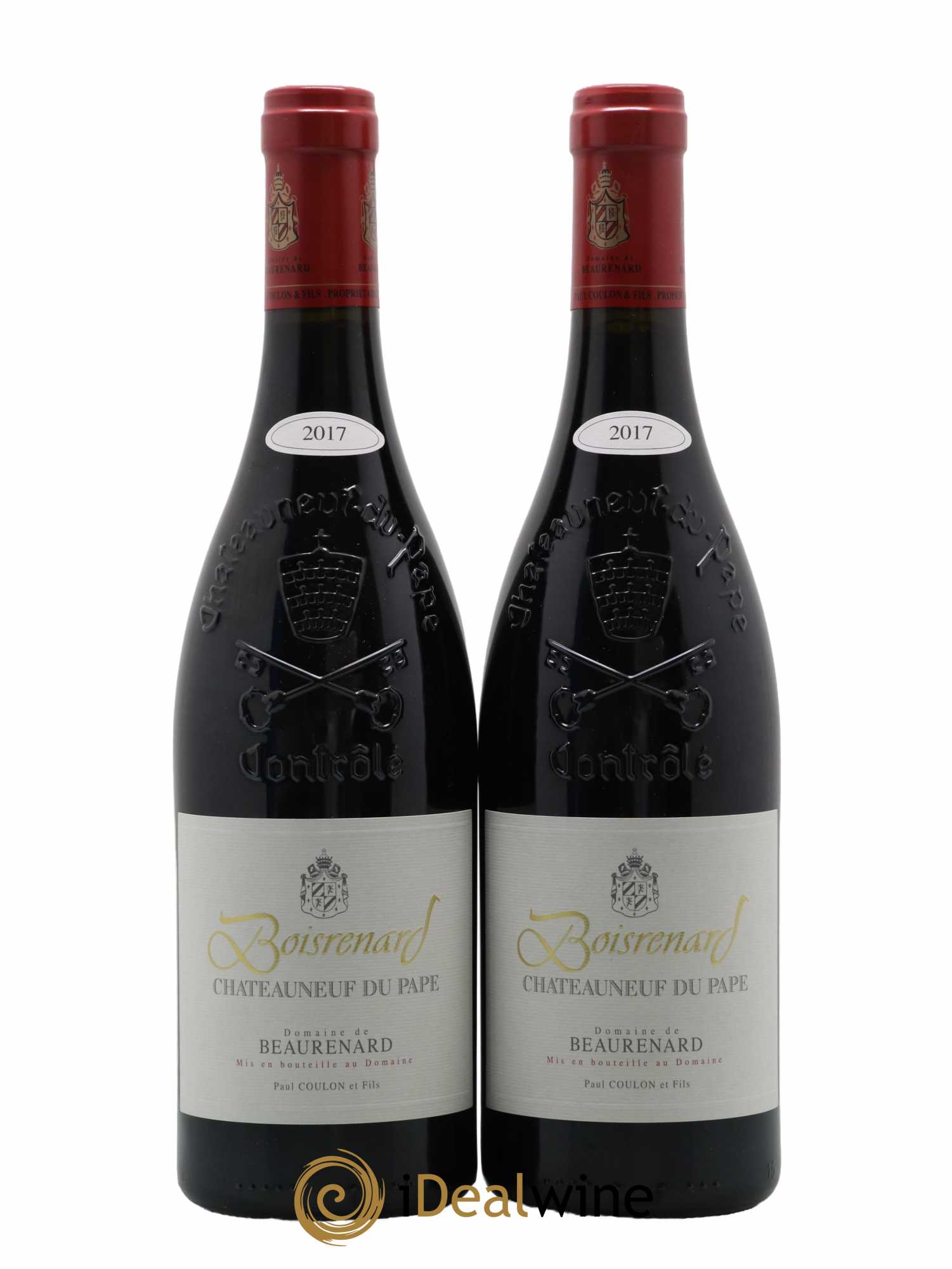 Châteauneuf-du-Pape Cuvée Boisrenard Beaurenard (Domaine de) 2017 - Lot of 2 bottles - 0
