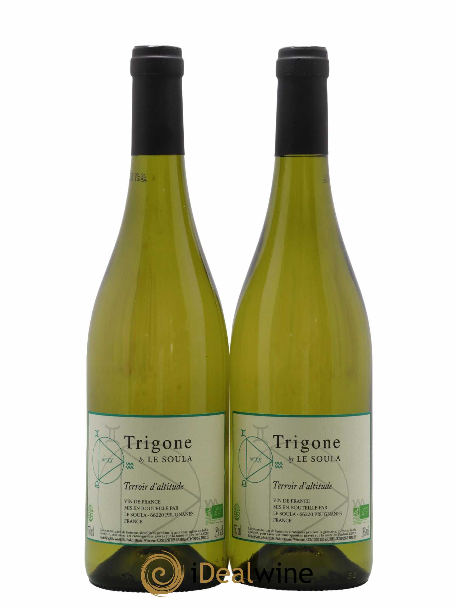 Vin de France Le Soula Trigone 2020 - Lot de 2 bouteilles - 0