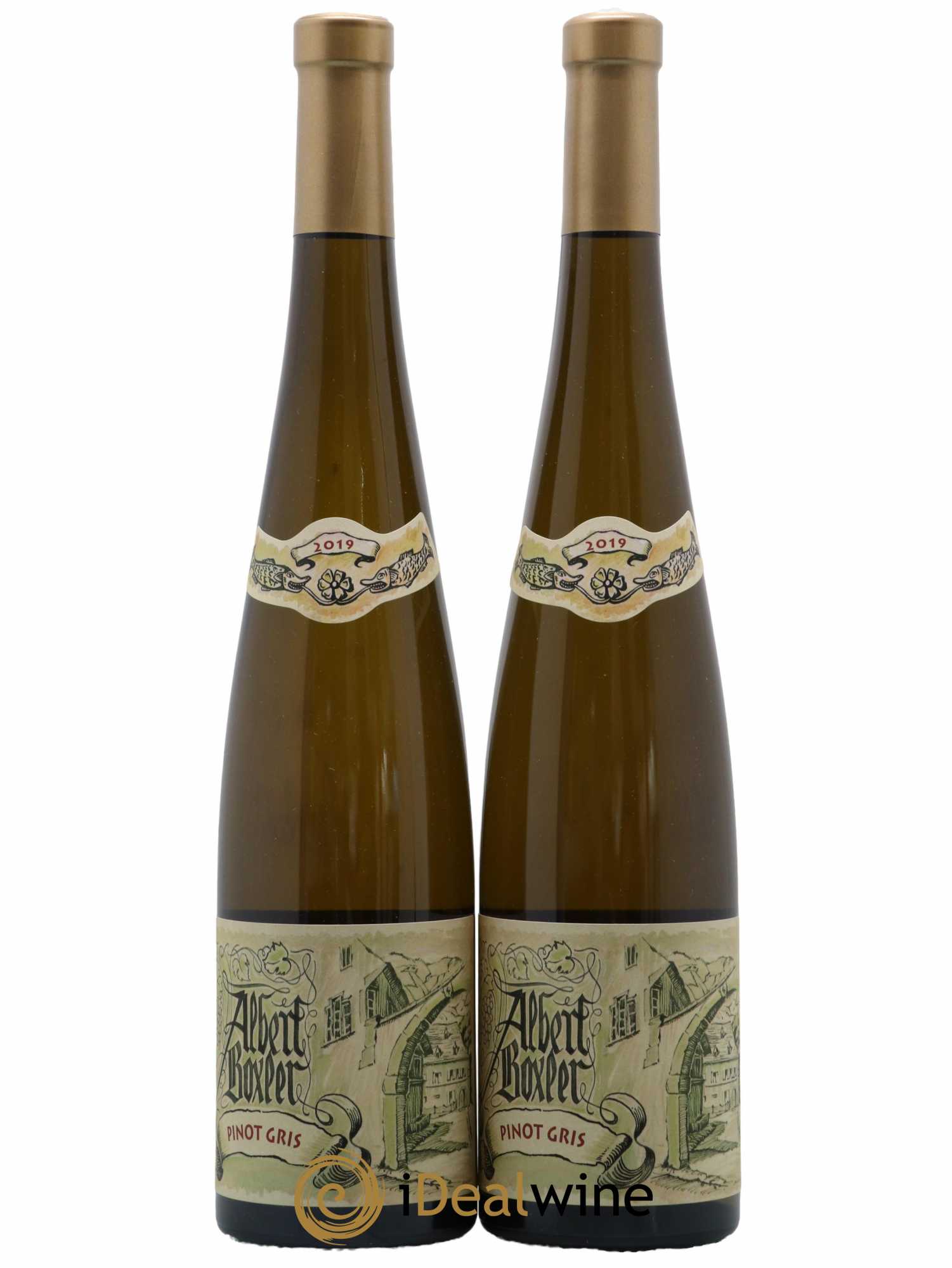 Alsace Pinot Gris Albert Boxler 2019 - Posten von 2 Flaschen - 0
