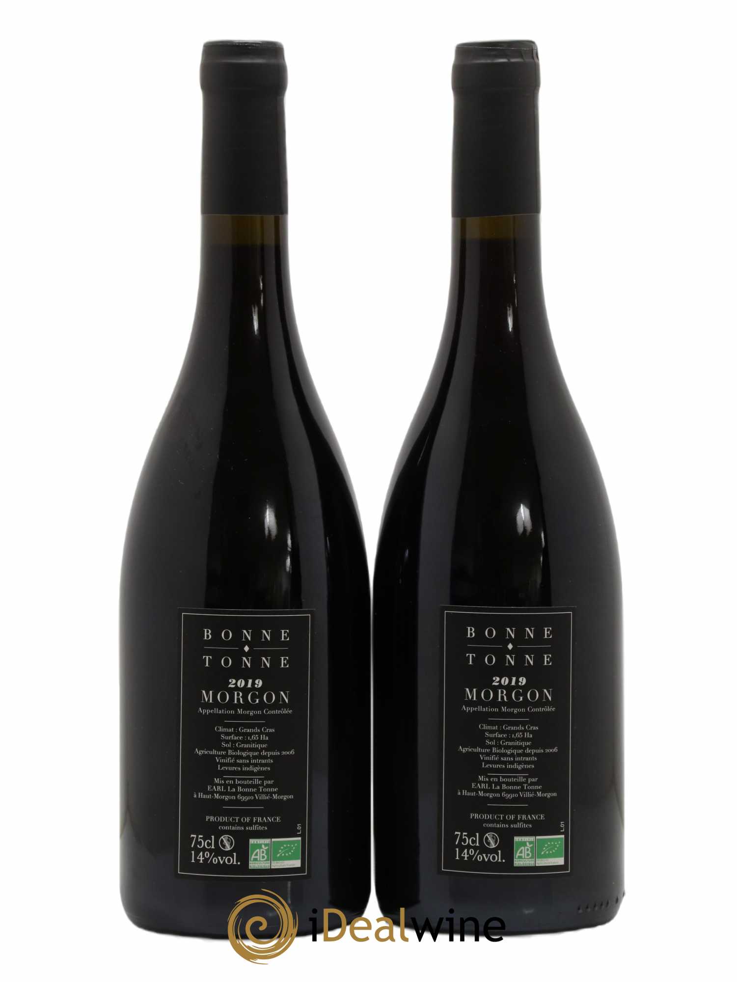 Morgon Grand Cras La Bonne Tonne 2019 - Lot de 2 bouteilles - 1
