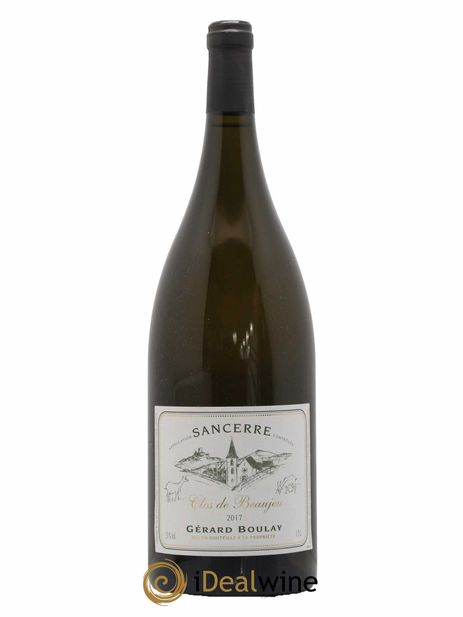 Sancerre Clos de Beaujeu Gérard Boulay 2017 - Lot de 1 magnum - 0