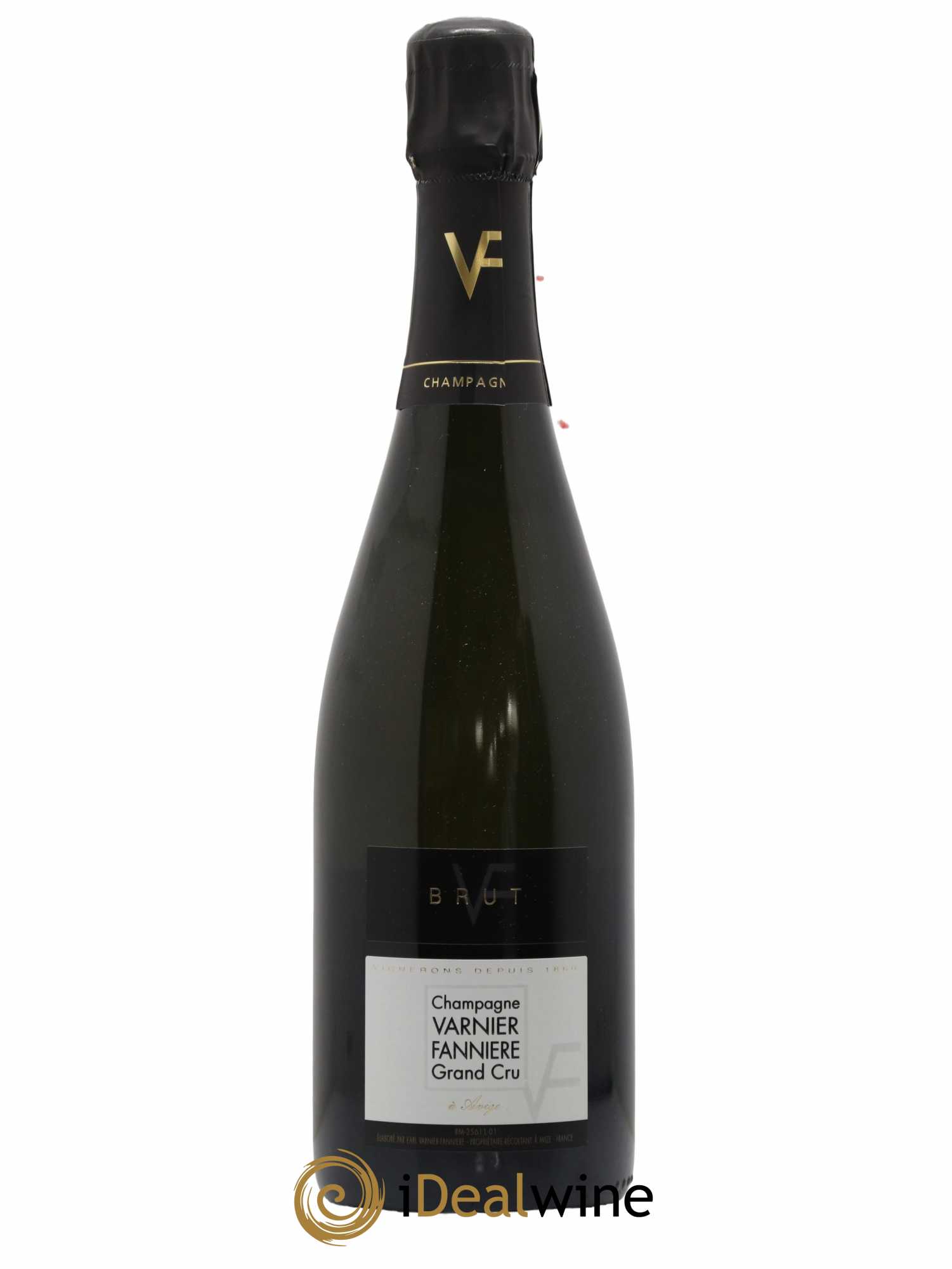 Champagne Brut Grand Cru Varnier-Fannière - Lot de 1 bouteille - 0