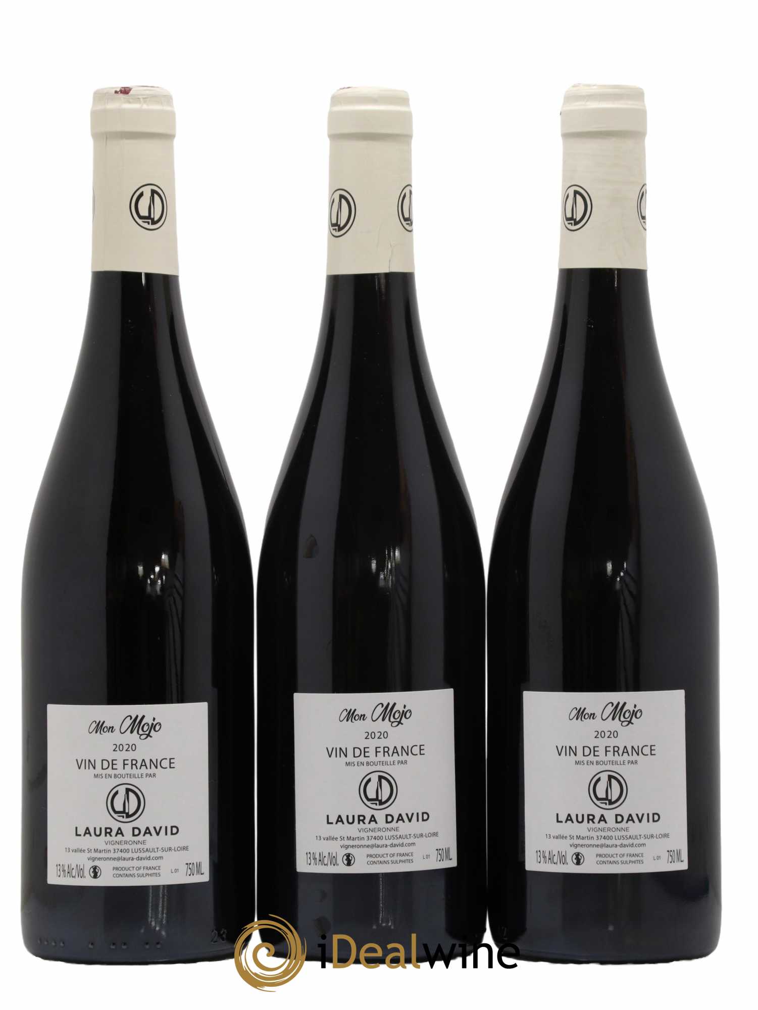 Vin de France Mon Mojo Laura David 2020 - Lot de 6 bouteilles - 2