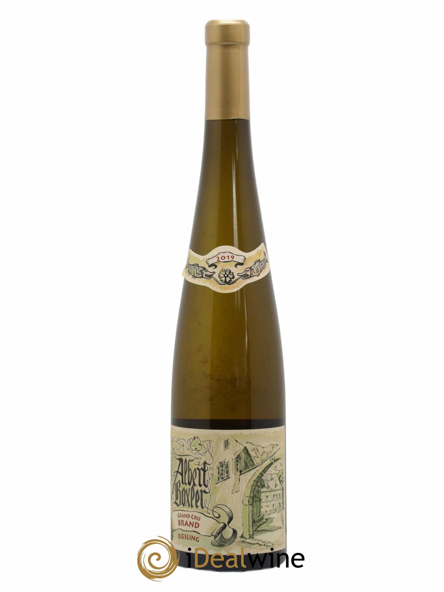 Alsace Riesling Grand Cru Brand Albert Boxler 2019 - Lot de 1 bouteille - 0