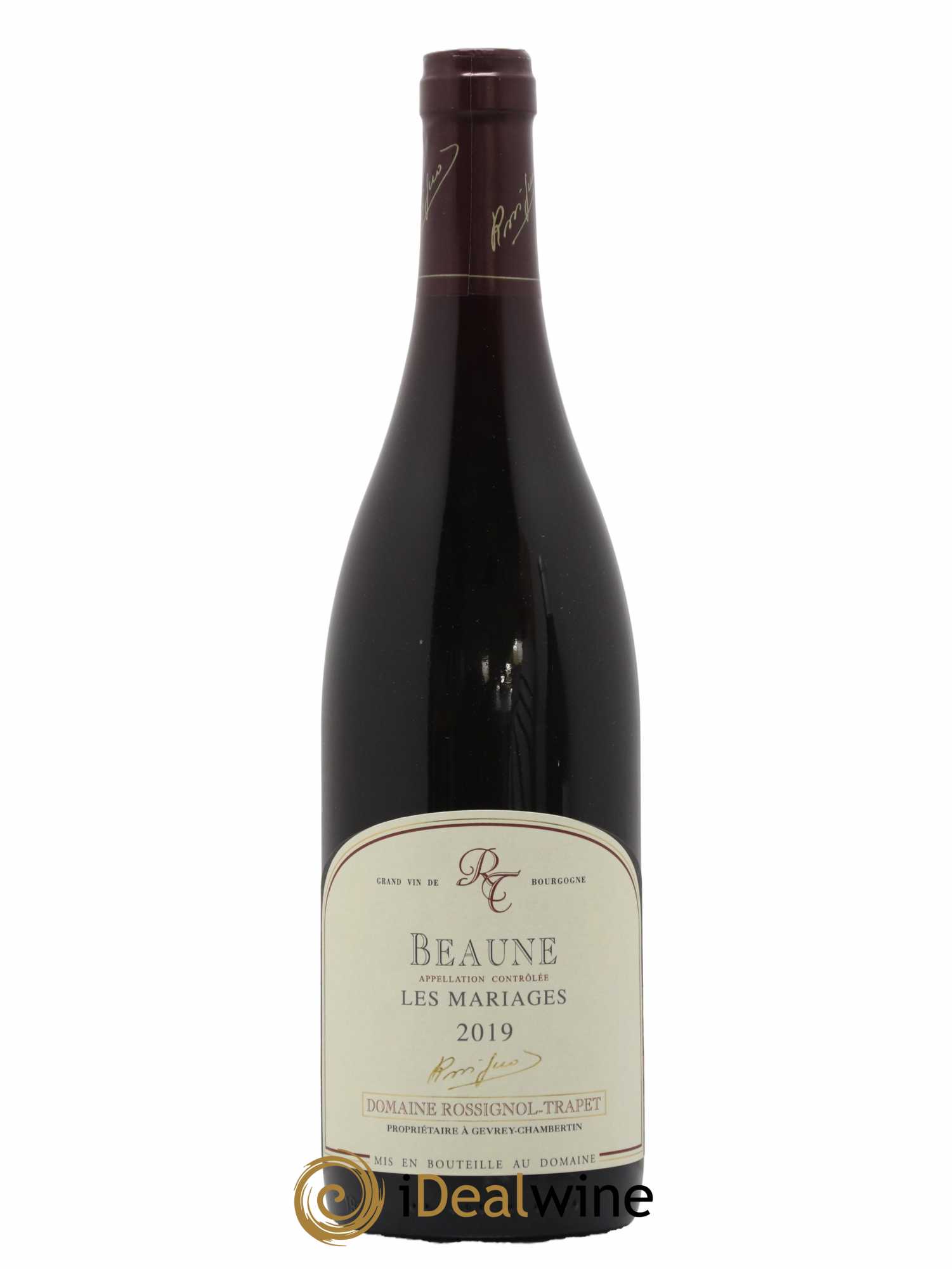 Beaune Les Mariages Rossignol-Trapet (Domaine) 2019 - Lot de 1 bouteille - 0