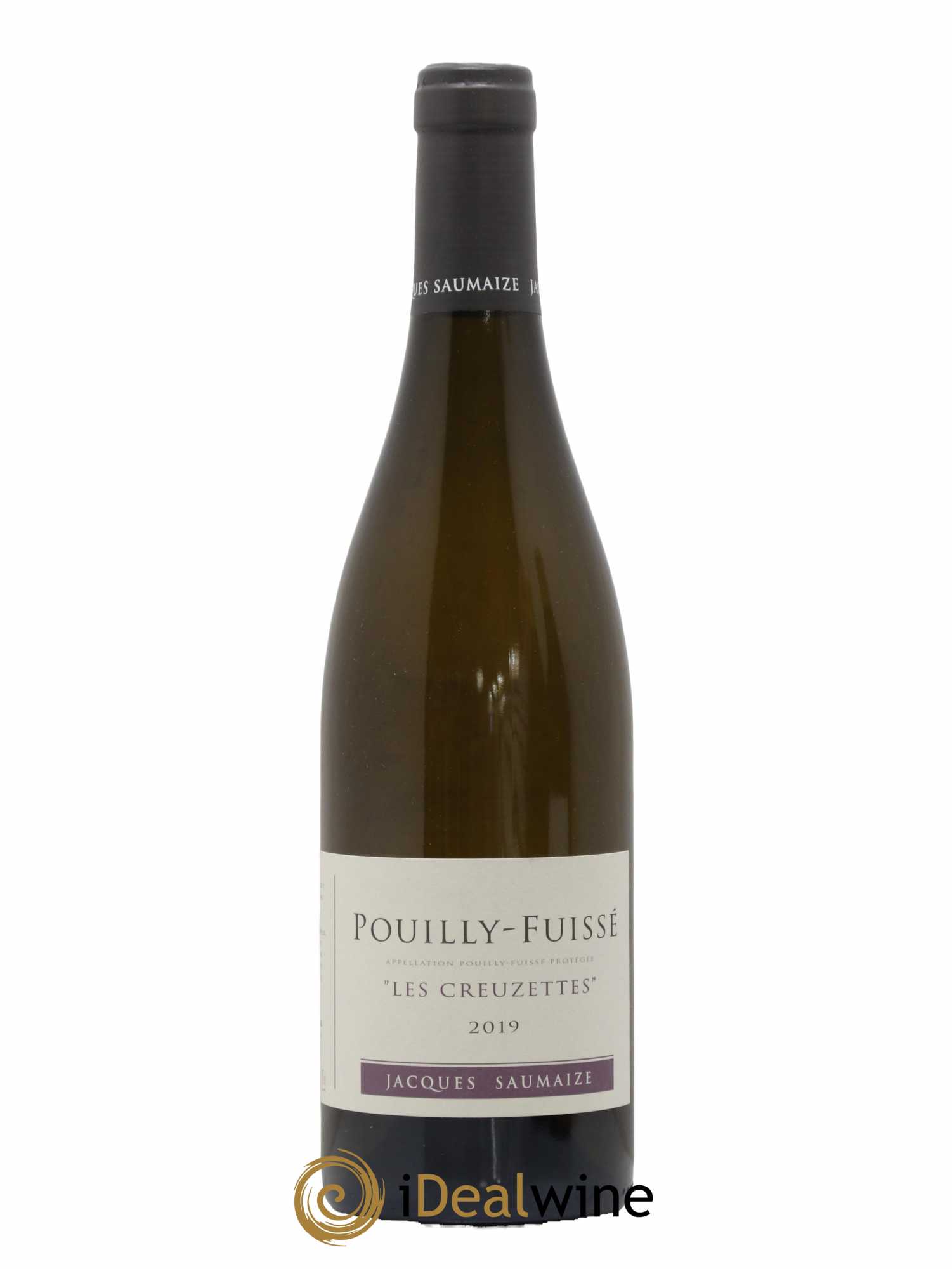 Pouilly-Fuissé Les Creuzettes Jacques Saumaize 2019 - Lot de 1 bouteille - 0
