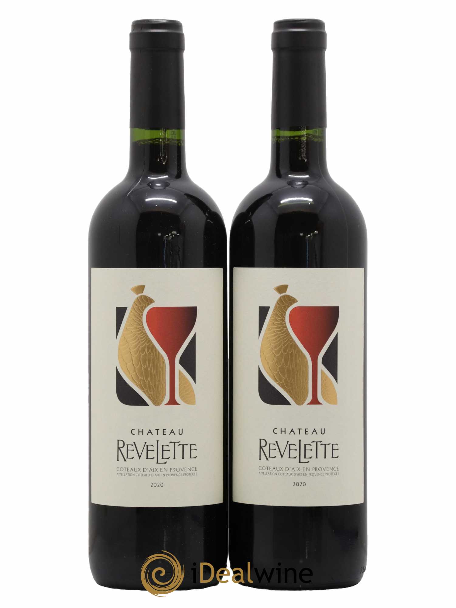Coteaux d'Aix-en-Provence Château Revelette Sandra & Peter Fischer 2020 - Posten von 2 Flaschen - 0