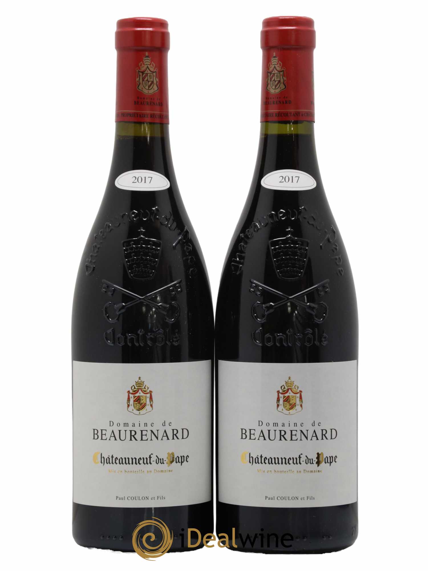 Châteauneuf-du-Pape Beaurenard (Domaine de) 2017 - Lot of 2 bottles - 0