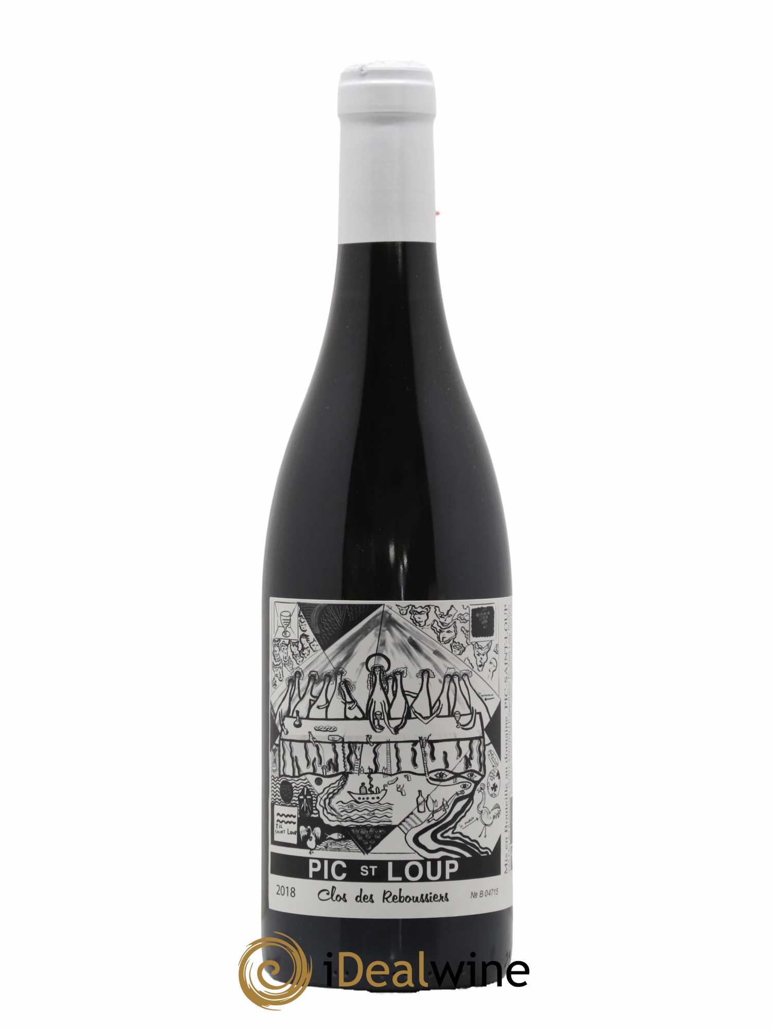 Pic Saint-Loup Clos des Reboussiers 2018 - Lot de 1 bouteille - 0