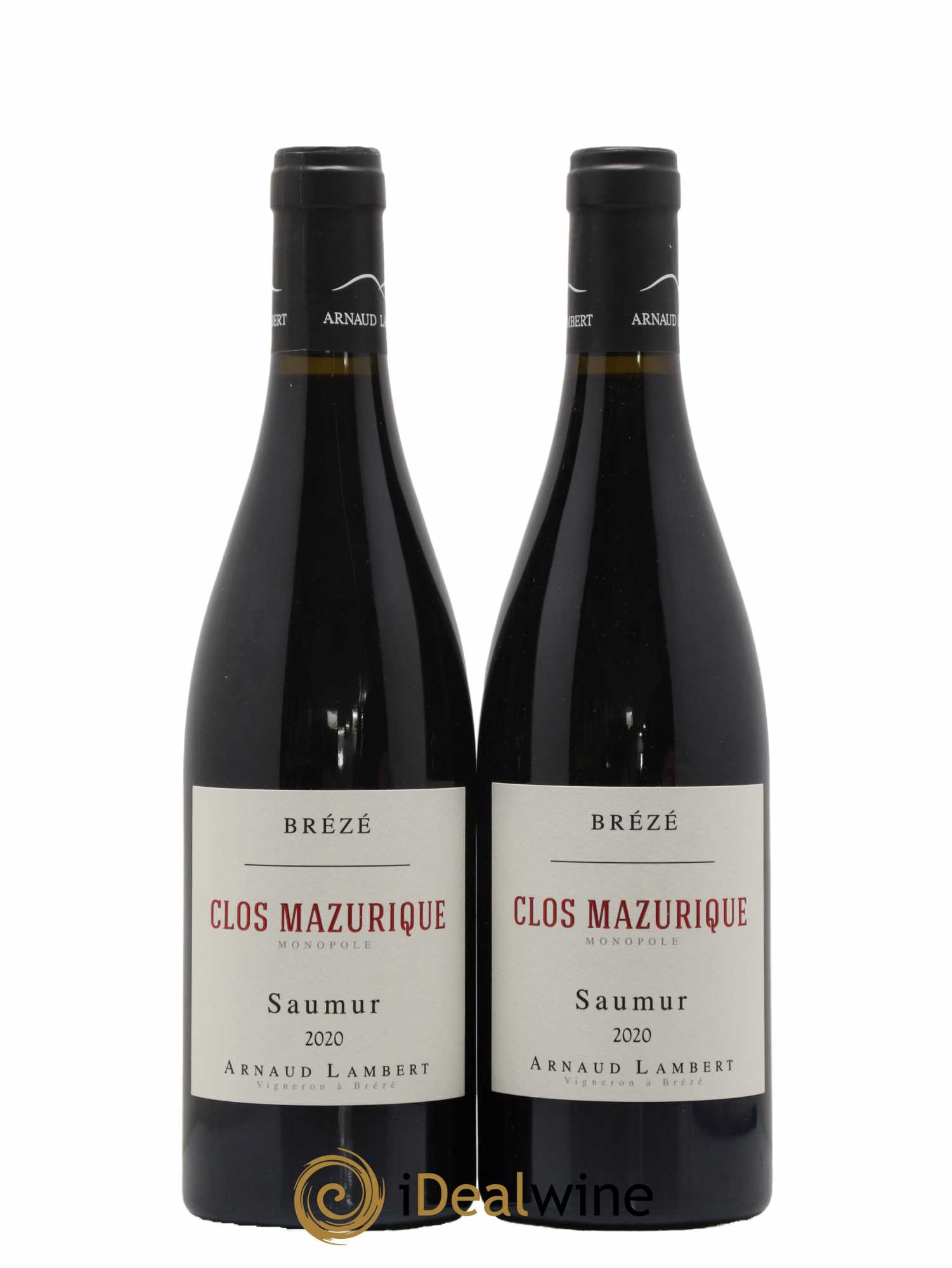 Saumur Clos Mazurique Arnaud Lambert 2020 - Lot de 2 bouteilles - 0