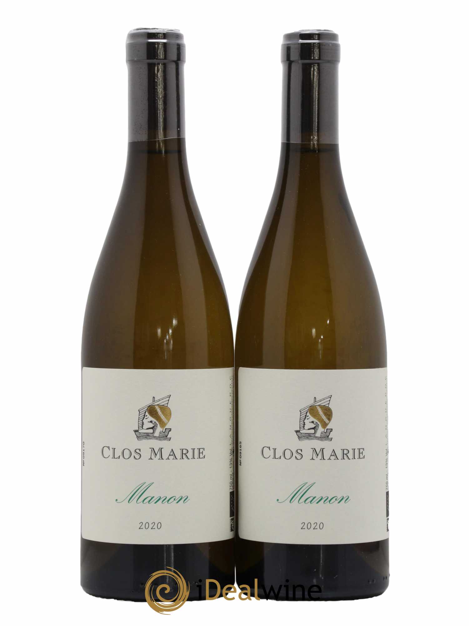 Languedoc Clos Marie Manon Christophe Peyrus et Françoise Julien 2020 - Lot de 2 bouteilles - 0