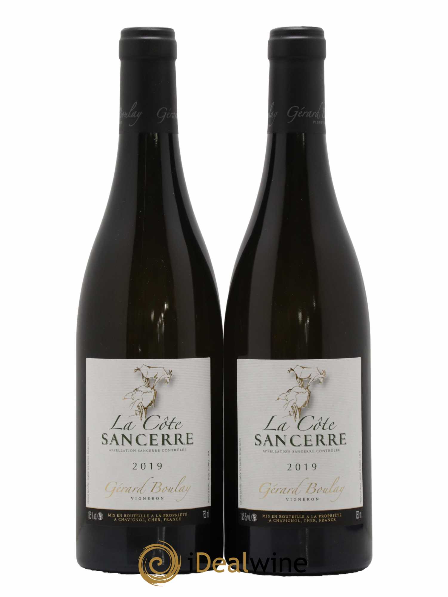 Sancerre La Côte Gérard Boulay 2019 - Lot de 2 bouteilles - 0