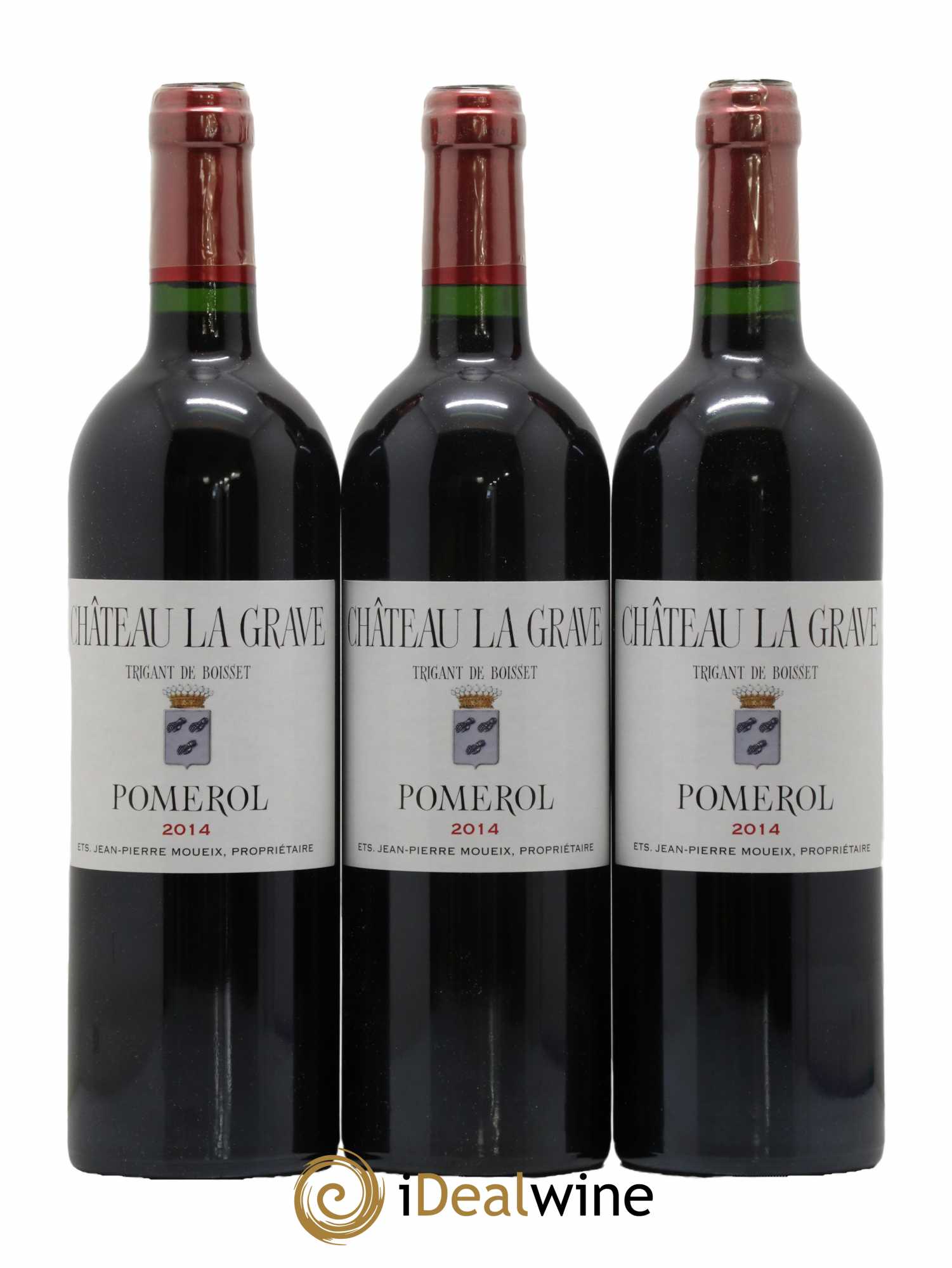 Château La Grave à Pomerol (Trigant de Boisset) 2014 - Lot de 12 bouteilles - 2