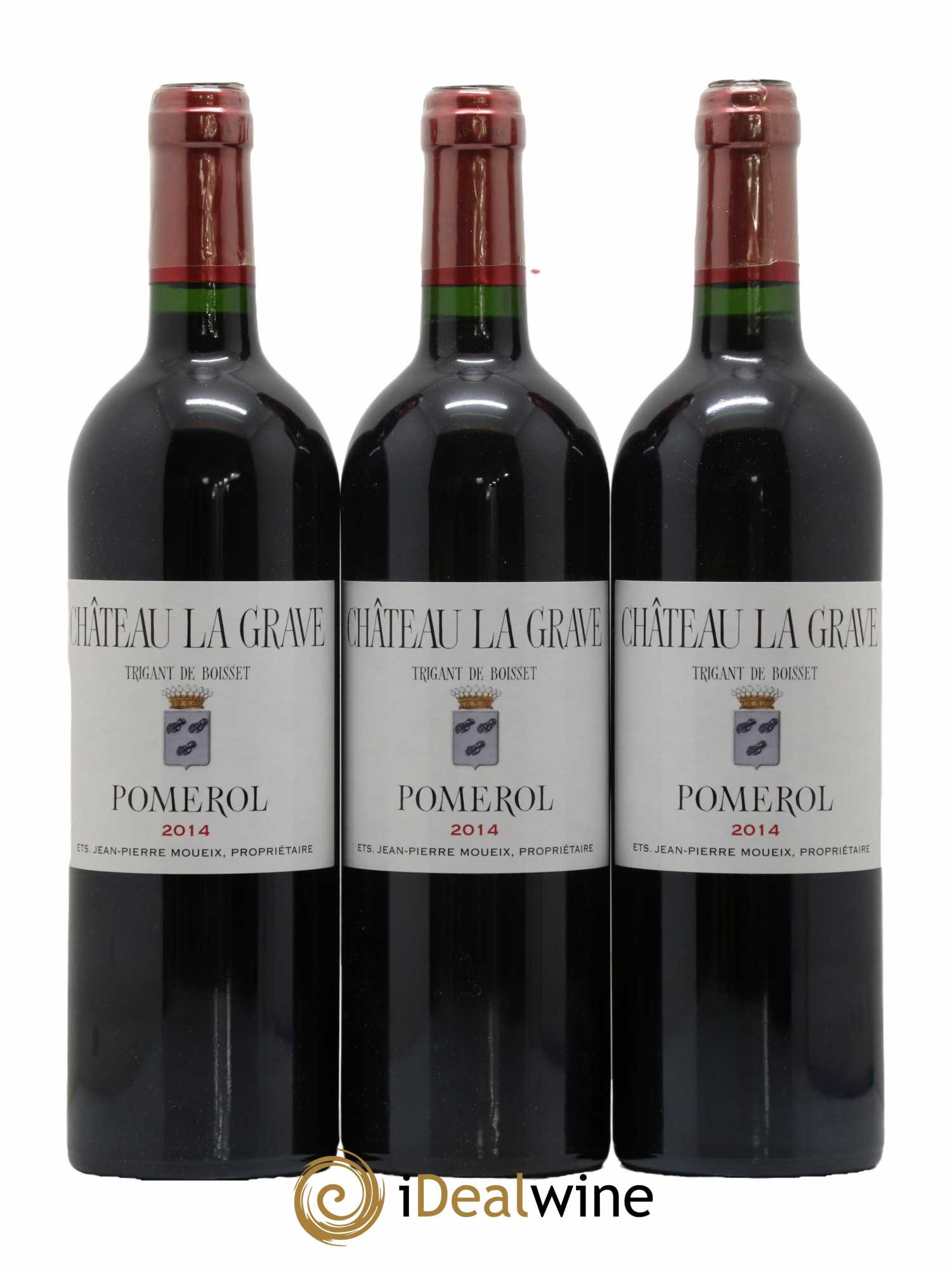 Château La Grave à Pomerol (Trigant de Boisset) 2014 - Lot de 12 bouteilles - 3