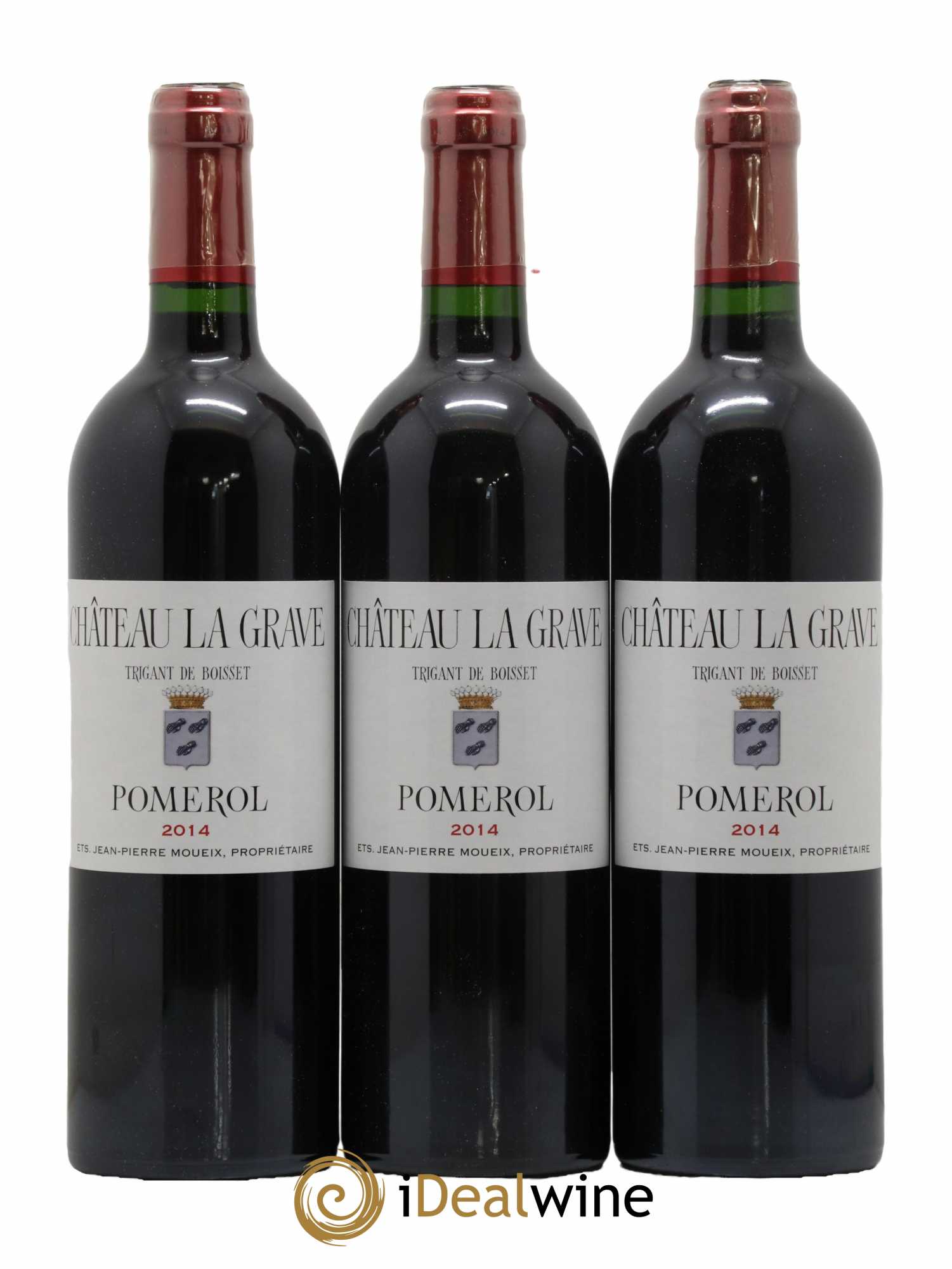 Château La Grave à Pomerol (Trigant de Boisset) 2014 - Lot de 12 bouteilles - 4
