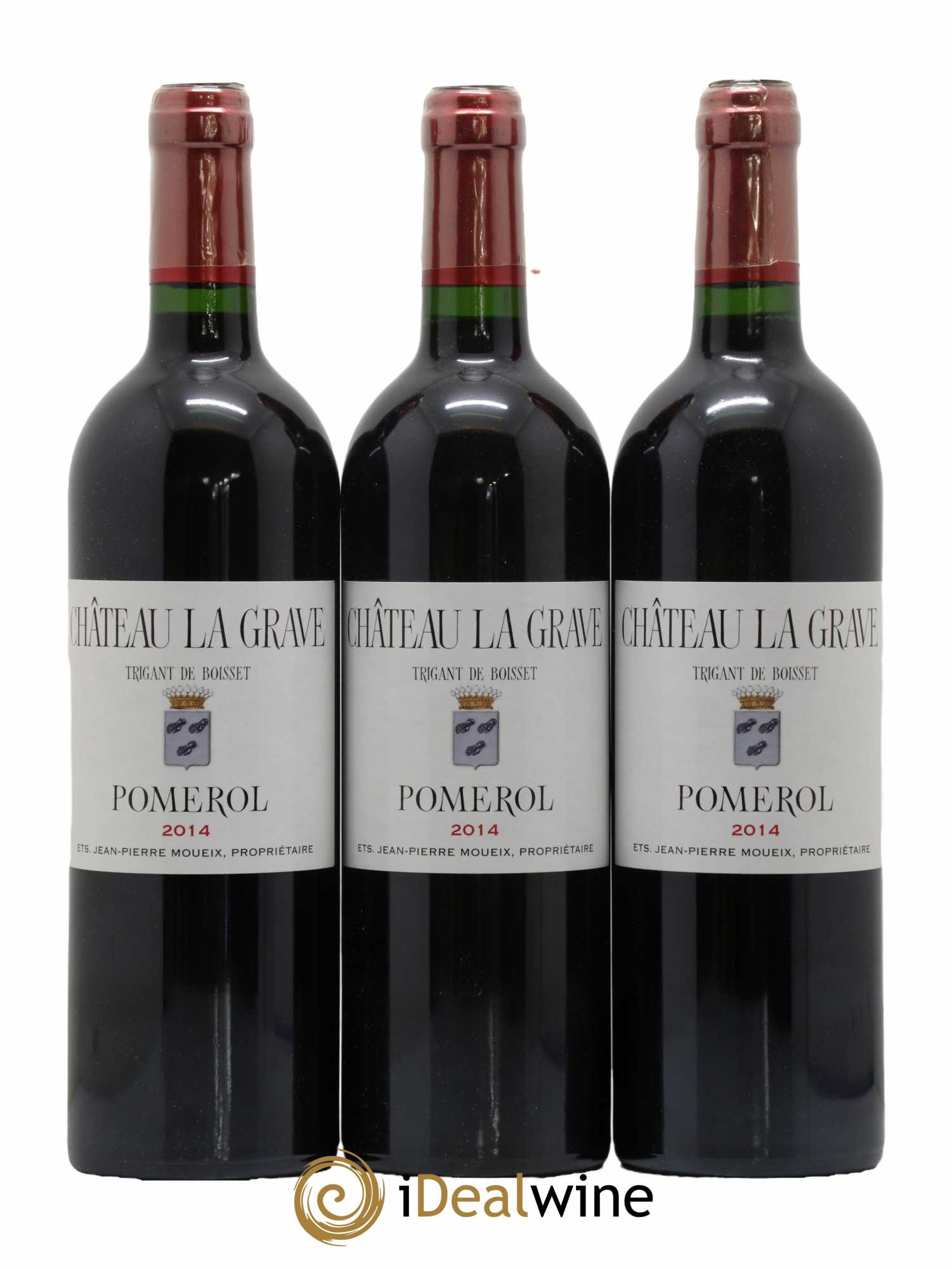Château La Grave à Pomerol (Trigant de Boisset) 2014 - Lot de 12 bouteilles - 4