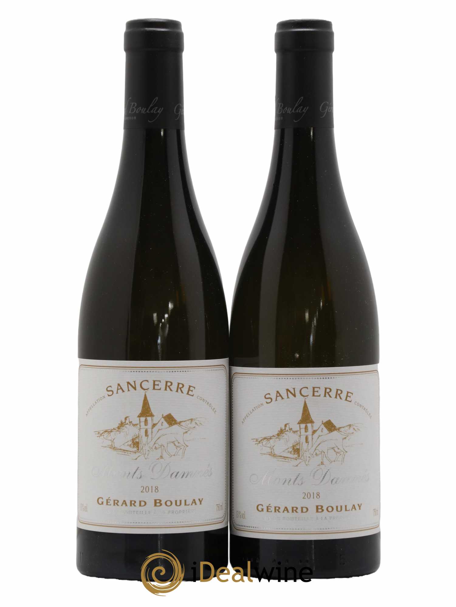 Sancerre Monts Damnés Gérard Boulay 2018 - Lot de 2 bouteilles - 0