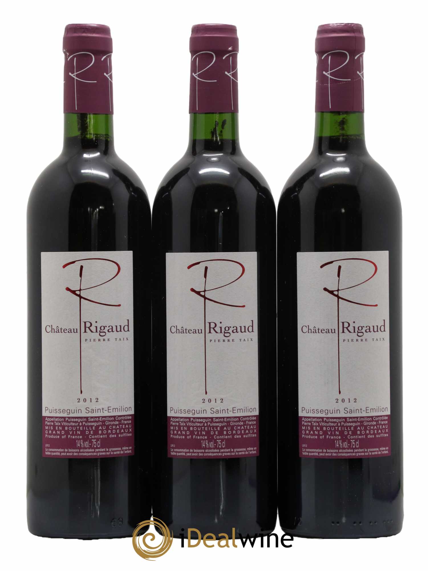 Puisseguin Saint-Émilion 2012 - Lot de 6 bouteilles - 2