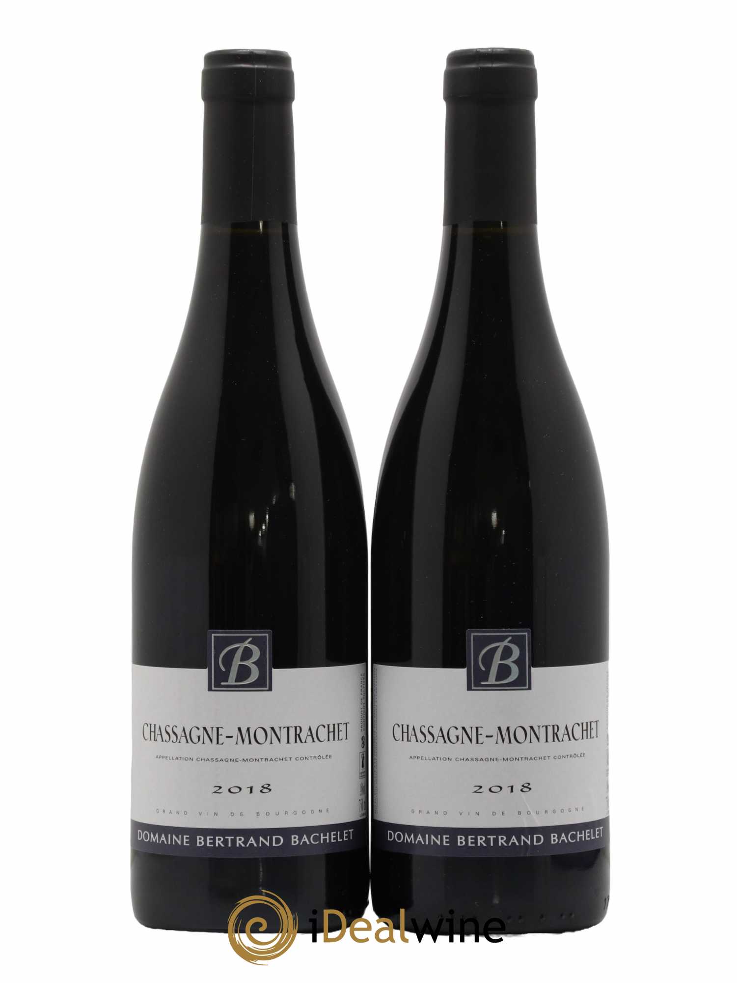 Chassagne-Montrachet Bertrand Bachelet 2018 - Lot of 2 bottles - 0