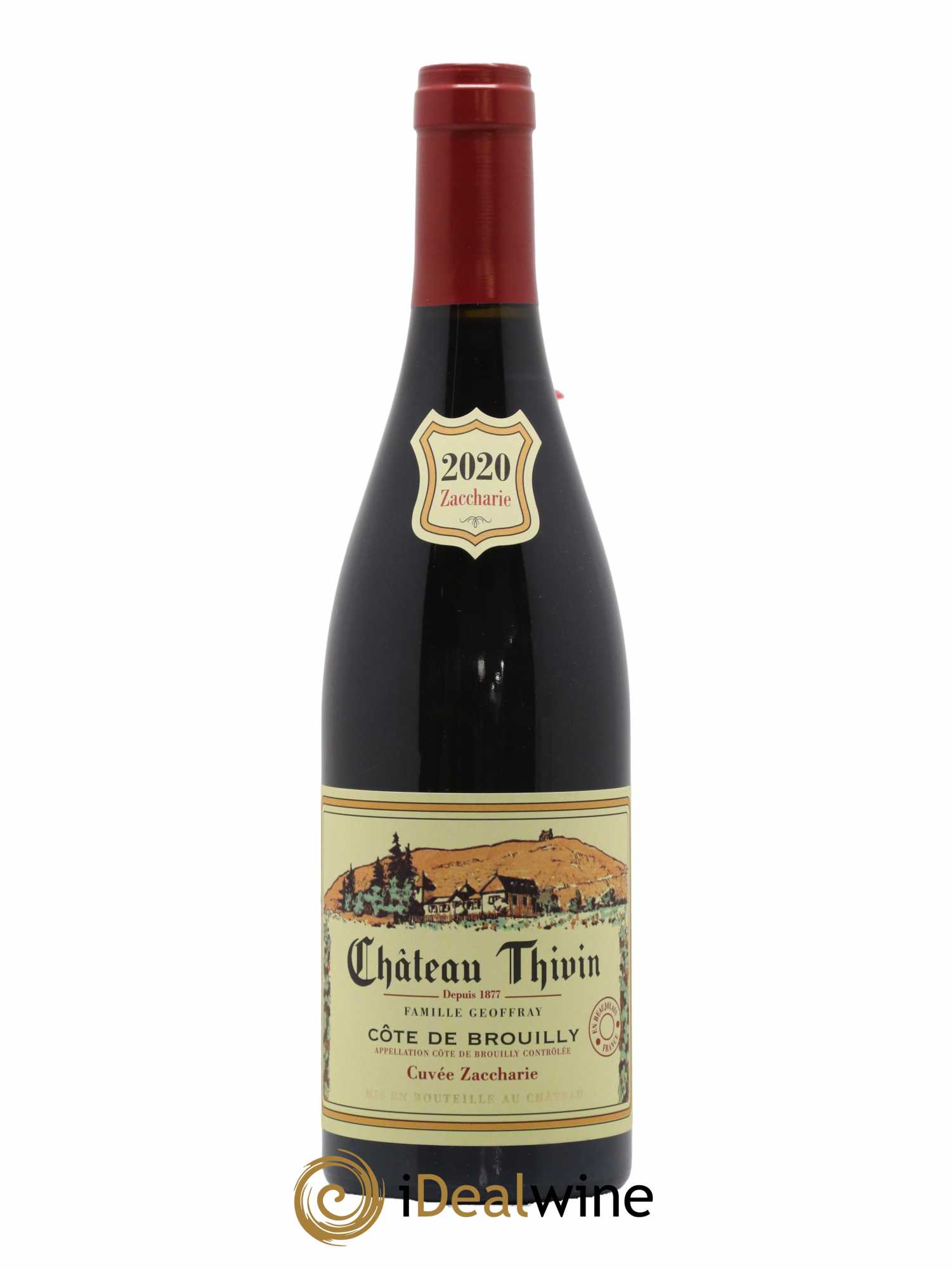 Côte de Brouilly Cuvée Zaccharie Château Thivin 2020 - Lot de 1 bouteille - 0