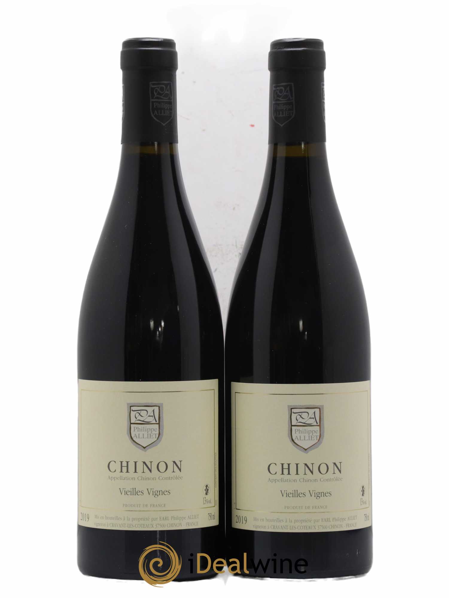 Chinon Vieilles Vignes Philippe Alliet 2019 - Lot de 2 bouteilles - 0