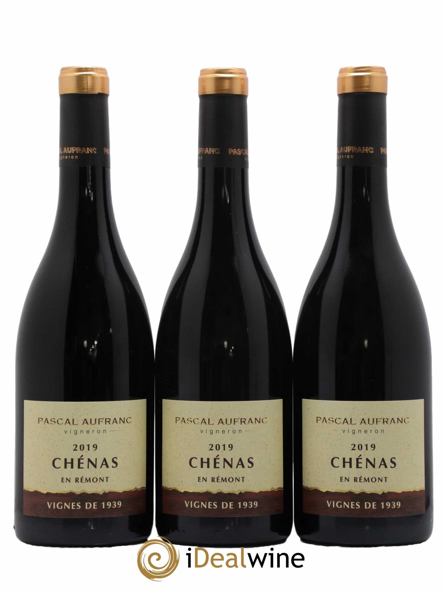 Chénas Vignes de 1939 Pascal Aufranc 2019 - Lot de 3 bouteilles - 0