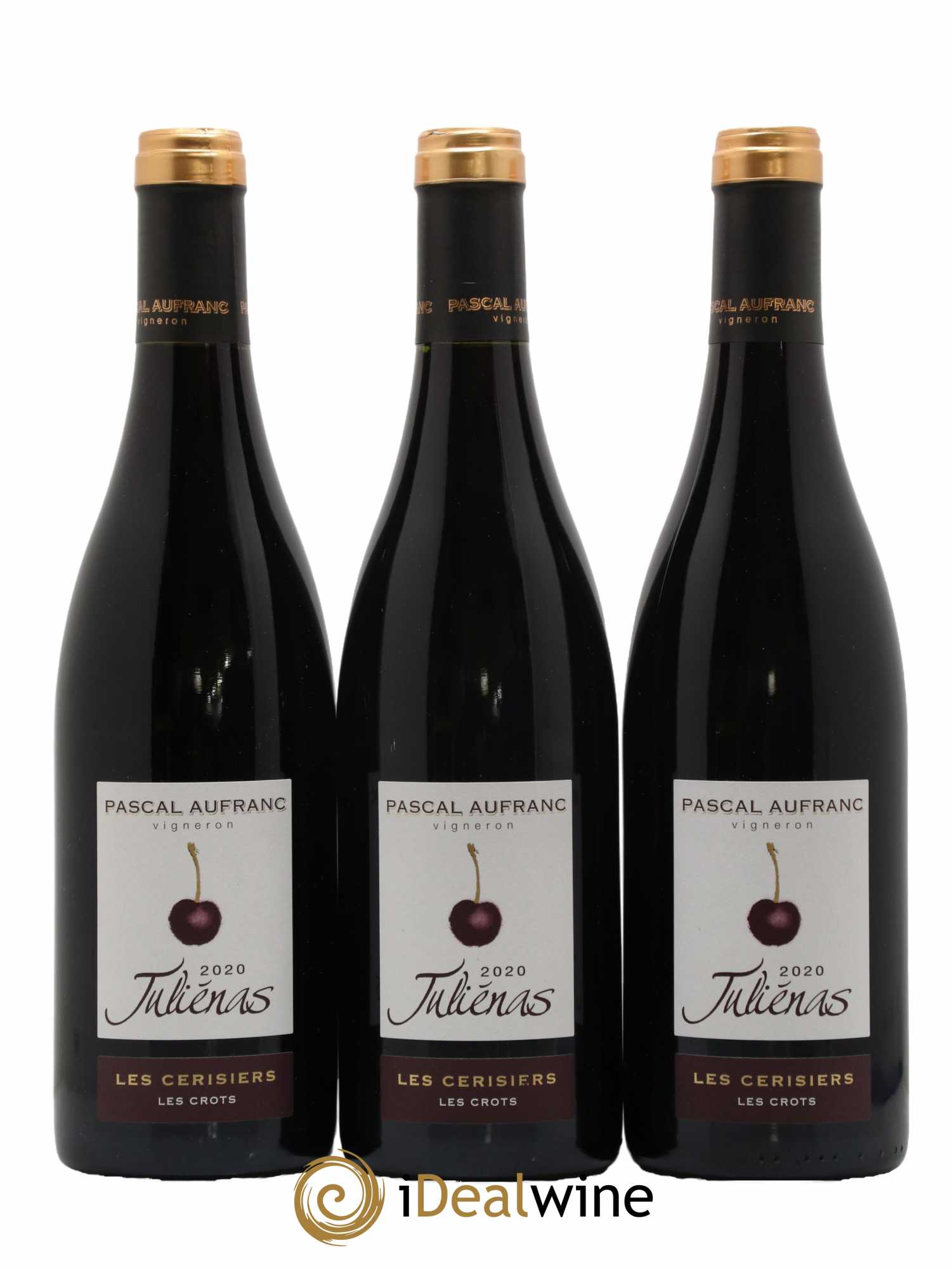 Juliénas Les Cerisiers Pascal Aufranc 2020 - Lot de 3 bouteilles - 0
