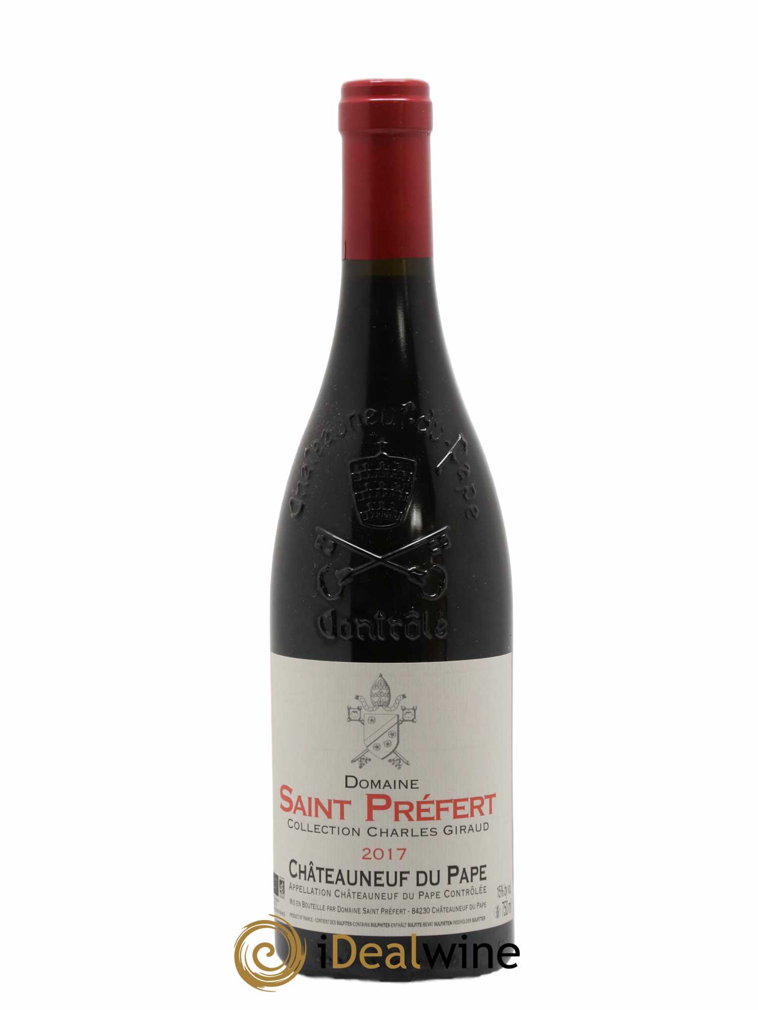 Châteauneuf-du-Pape Collection Charles Giraud Domaine Saint-Préfert 2017 - Lot de 1 bouteille - 0