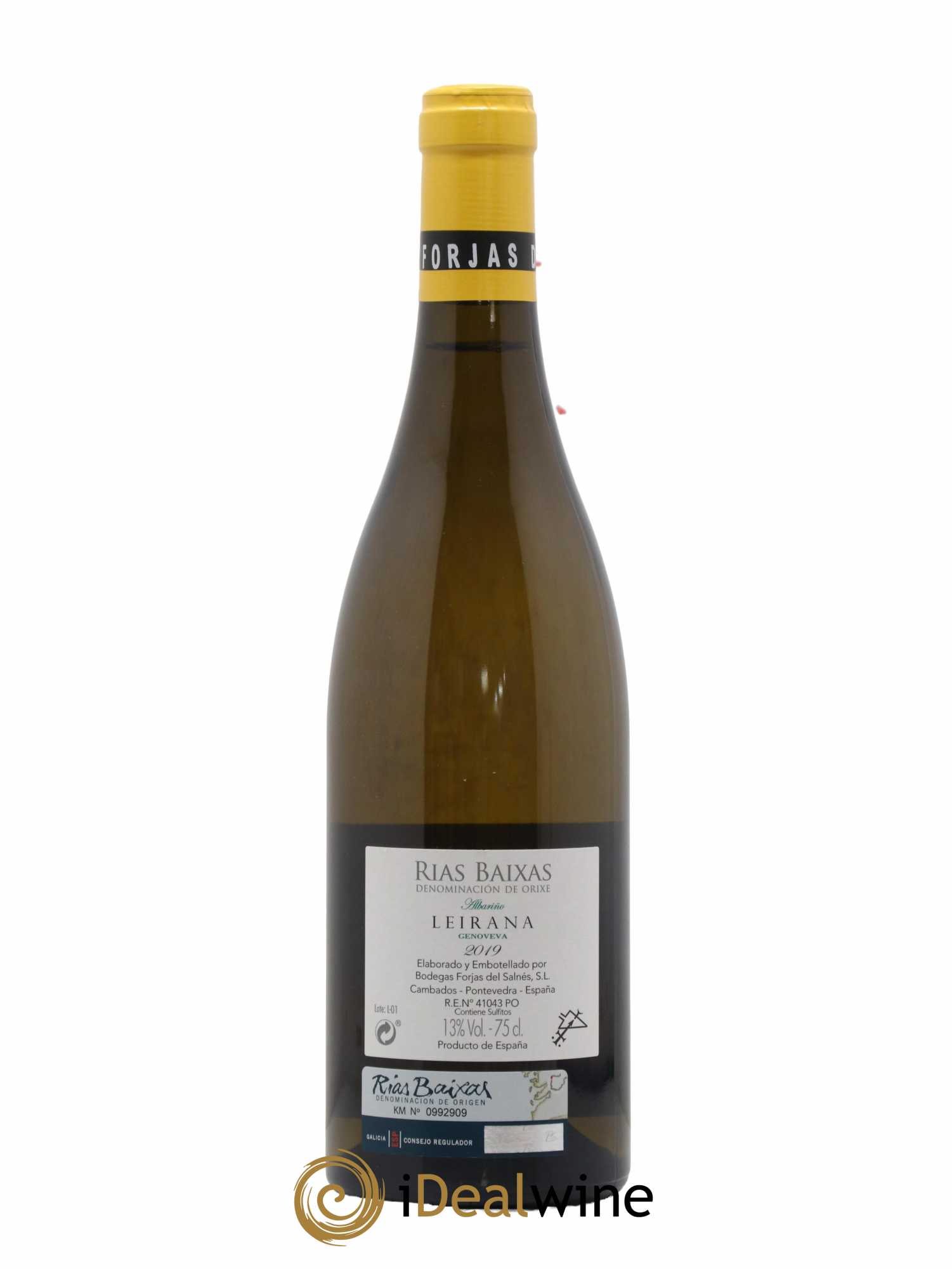 Espagne Rias Baixas Leirana Finca Genoveva 2019 - Lot de 1 bouteille - 1