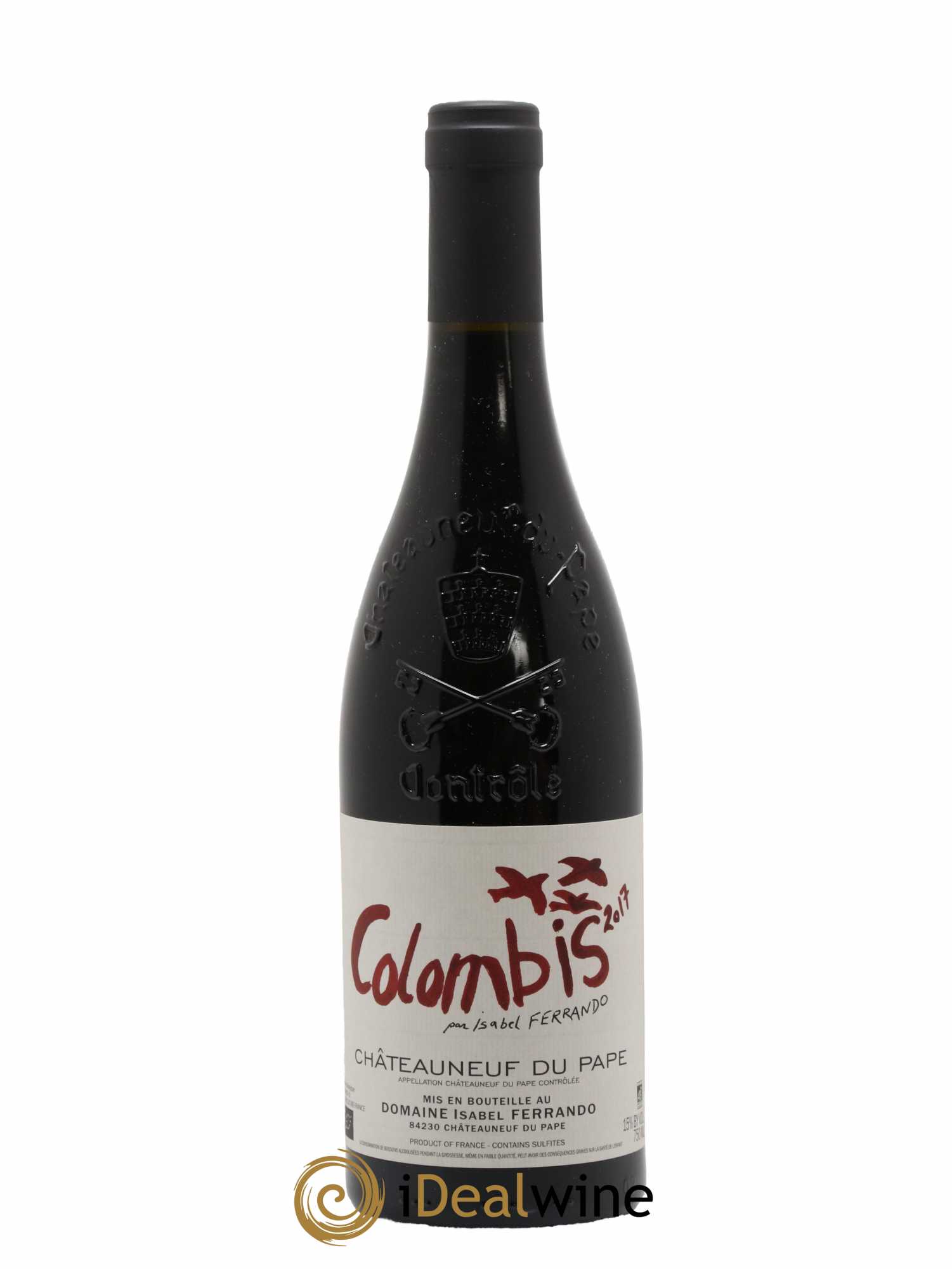 Châteauneuf-du-Pape Colombis Domaine Saint-Préfert 2017 - Lot de 1 bouteille - 0