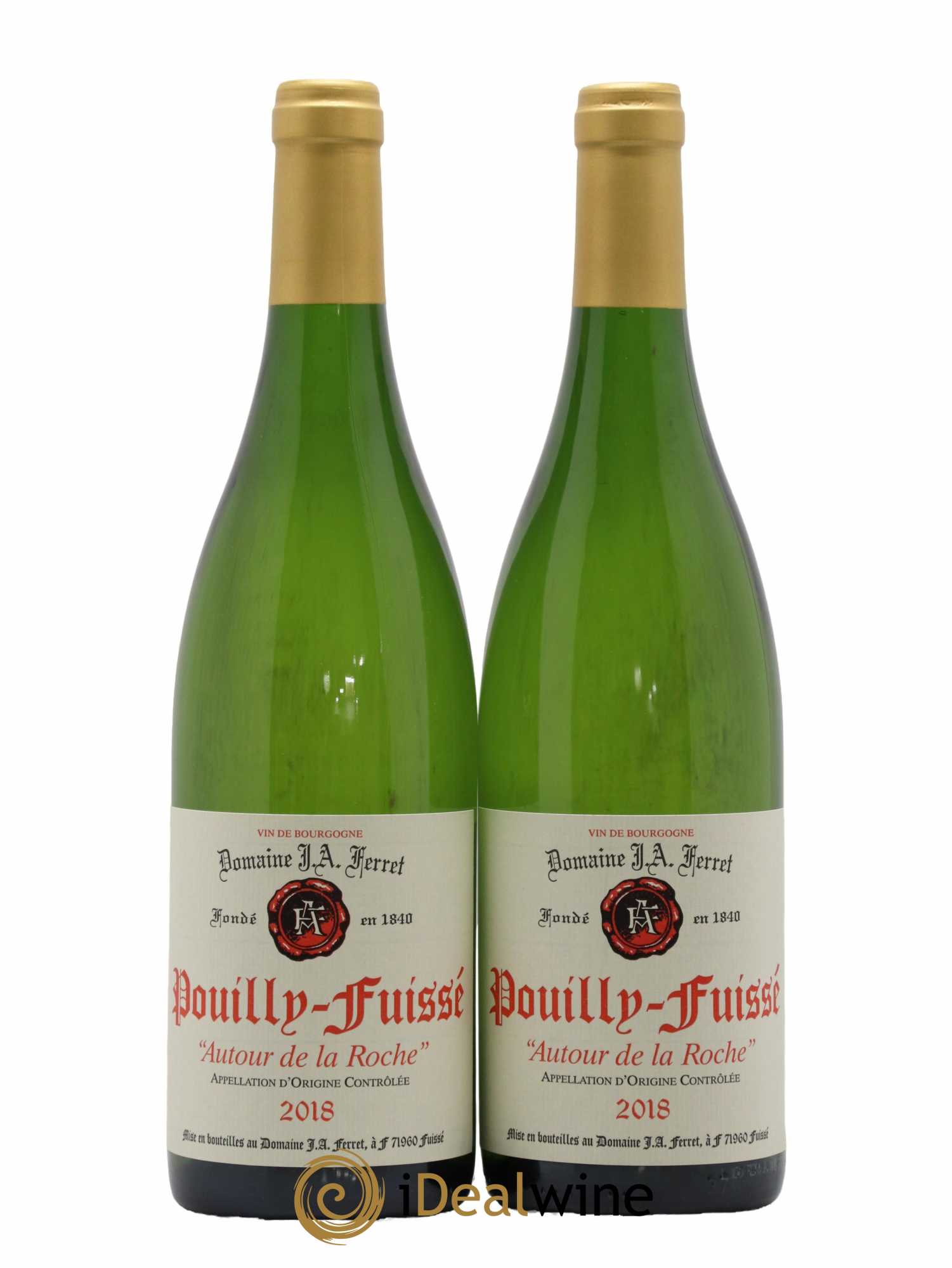 Pouilly-Fuissé Autour de la Roche J.A. Ferret (Domaine) 2018 - Lot de 2 bouteilles - 0