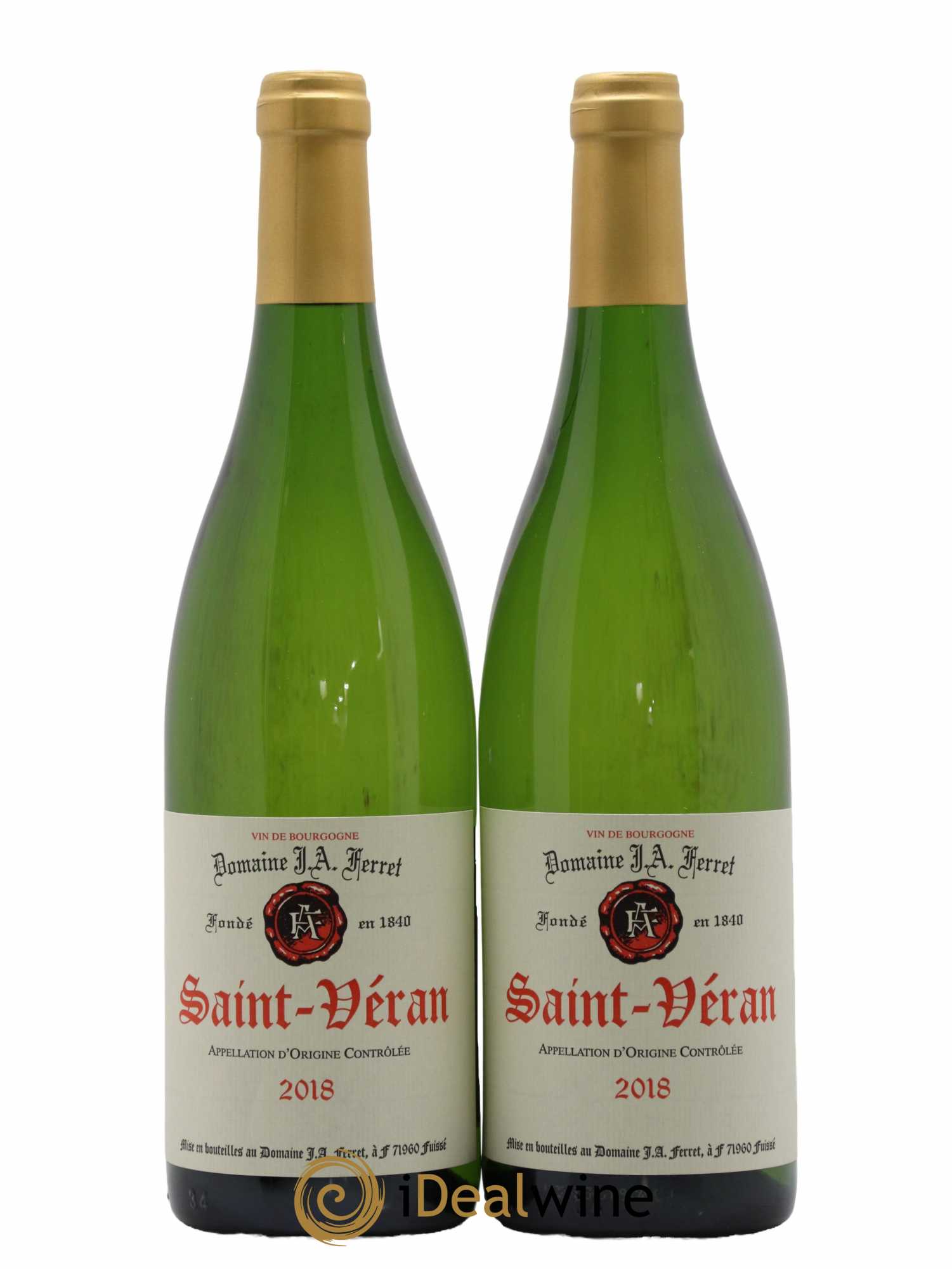 Saint-Véran J.A. Ferret (Domaine) 2018 - Lot de 2 bouteilles - 0