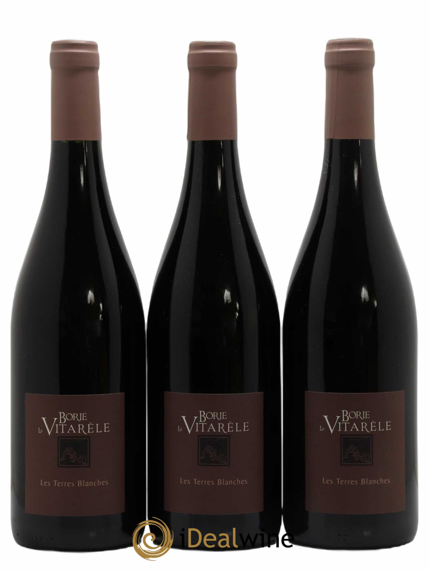 Saint-Chinian La Vitarele Les Terres Blanches Domaine Borie (sans prix de réserve) 2021 - Lot de 3 bouteilles - 0