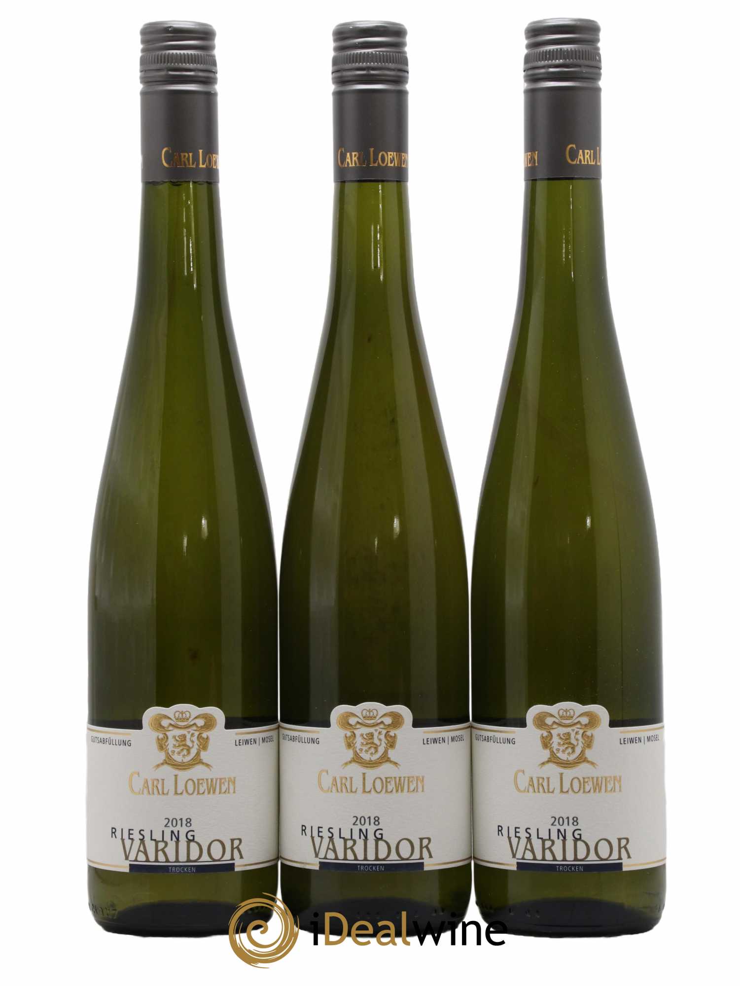 Riesling Trocken Carl Loewen Varidor 2018 - Lot de 3 bouteilles - 0