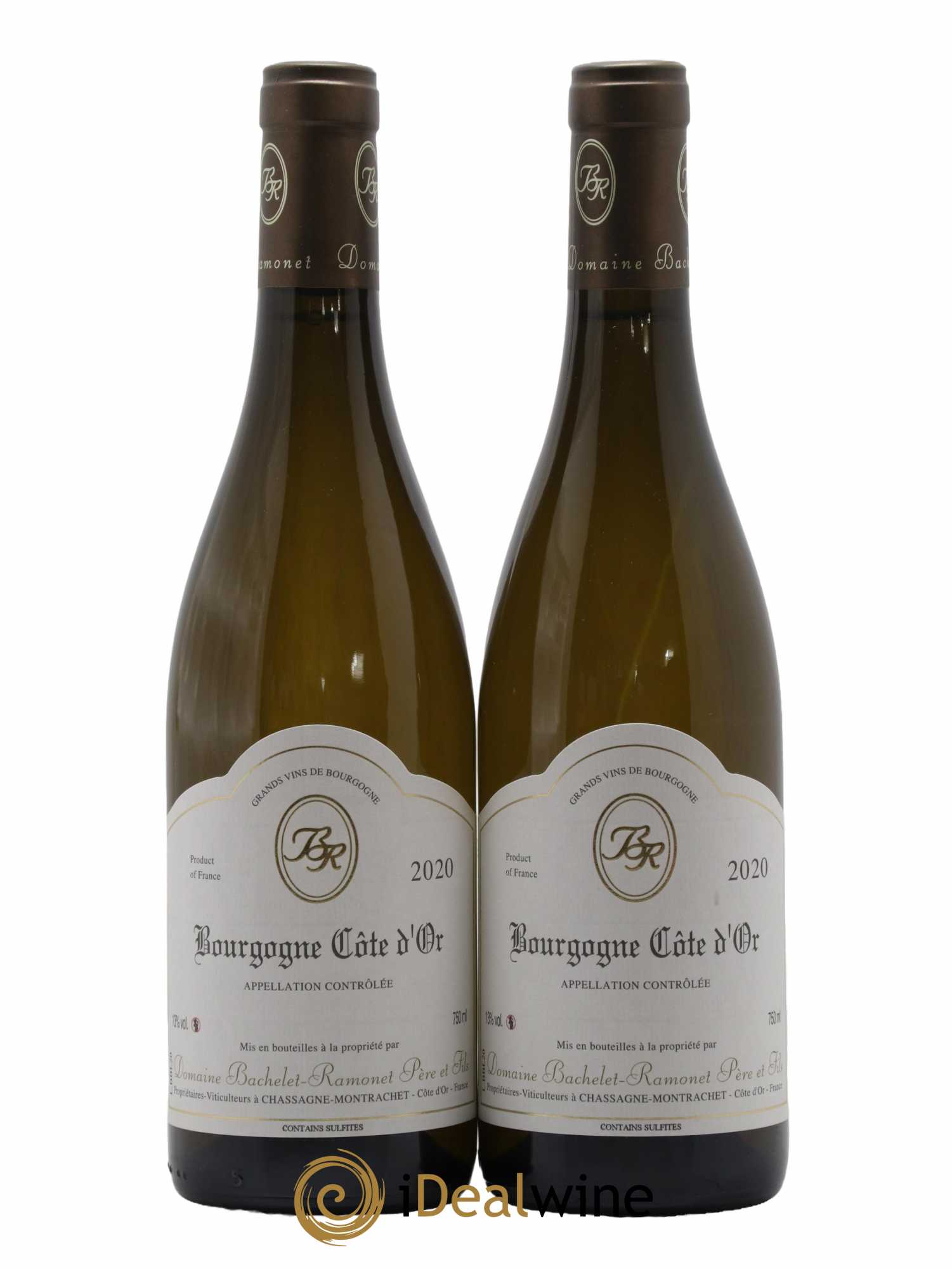 Bourgogne Côte D'Or Bachelet Ramonet 2020 - Lot de 2 bouteilles - 0