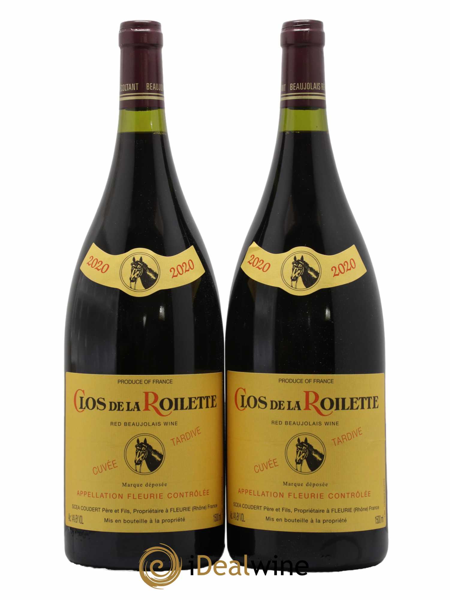 Fleurie Cuvée Tardive Clos de la Roilette 2020 - Lot de 2 magnums - 0