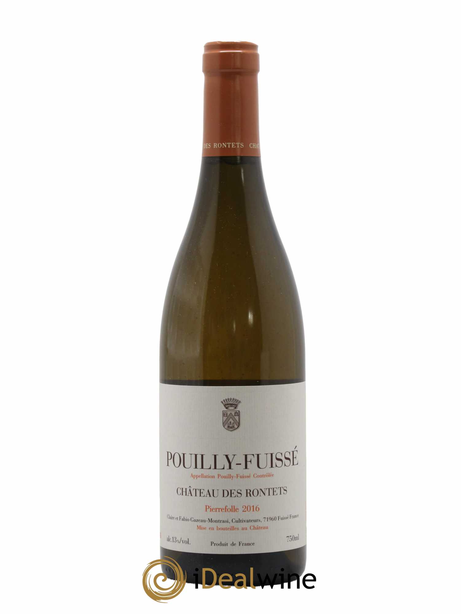Pouilly-Fuissé Pierrefolle Château des Rontets 2016 - Posten von 1 Flasche - 0