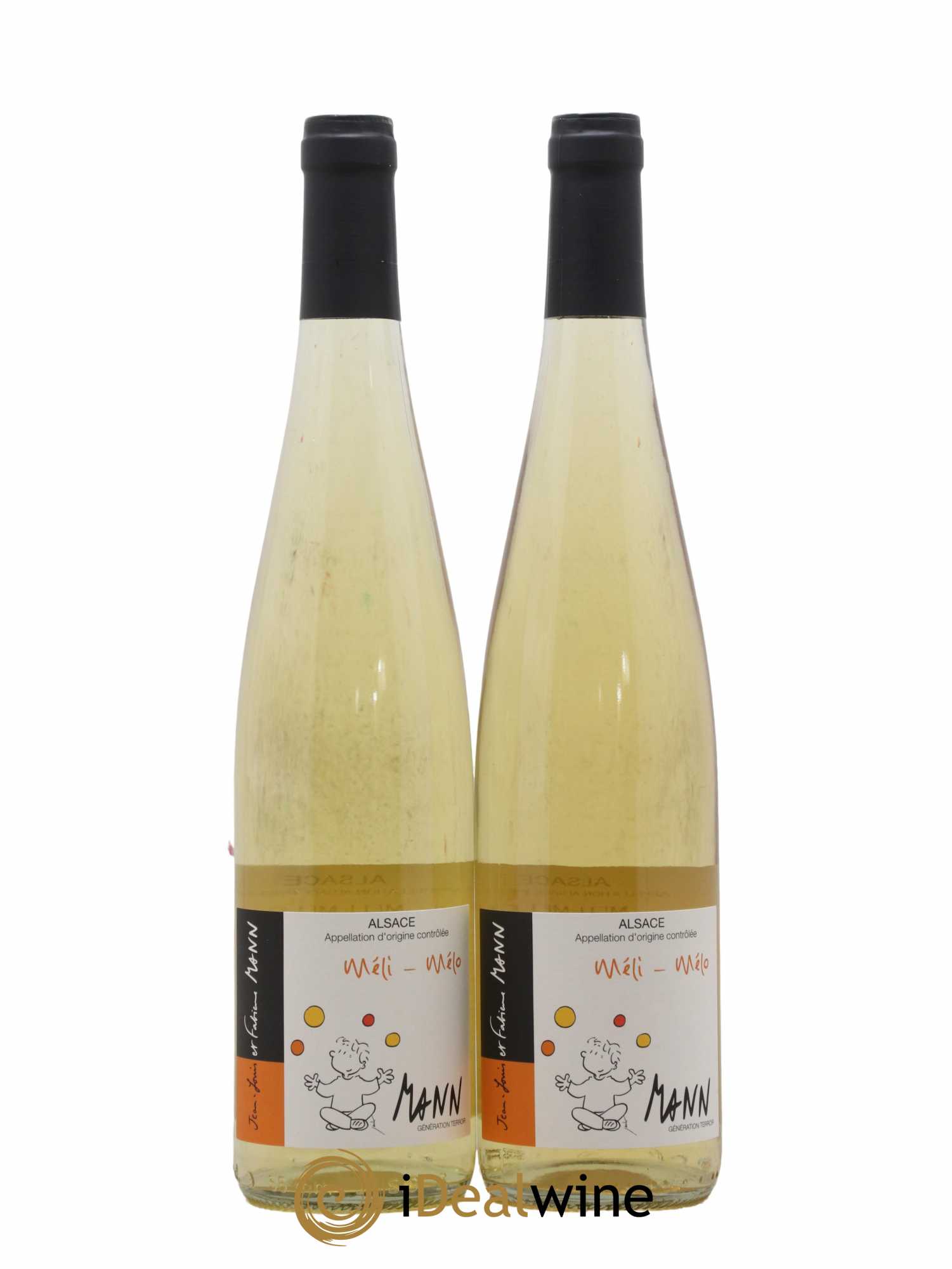 Alsace Méli Mélo Vignoble Des 3 Terres Domaine Mann 2015 - Lotto di 2 bottiglie - 0