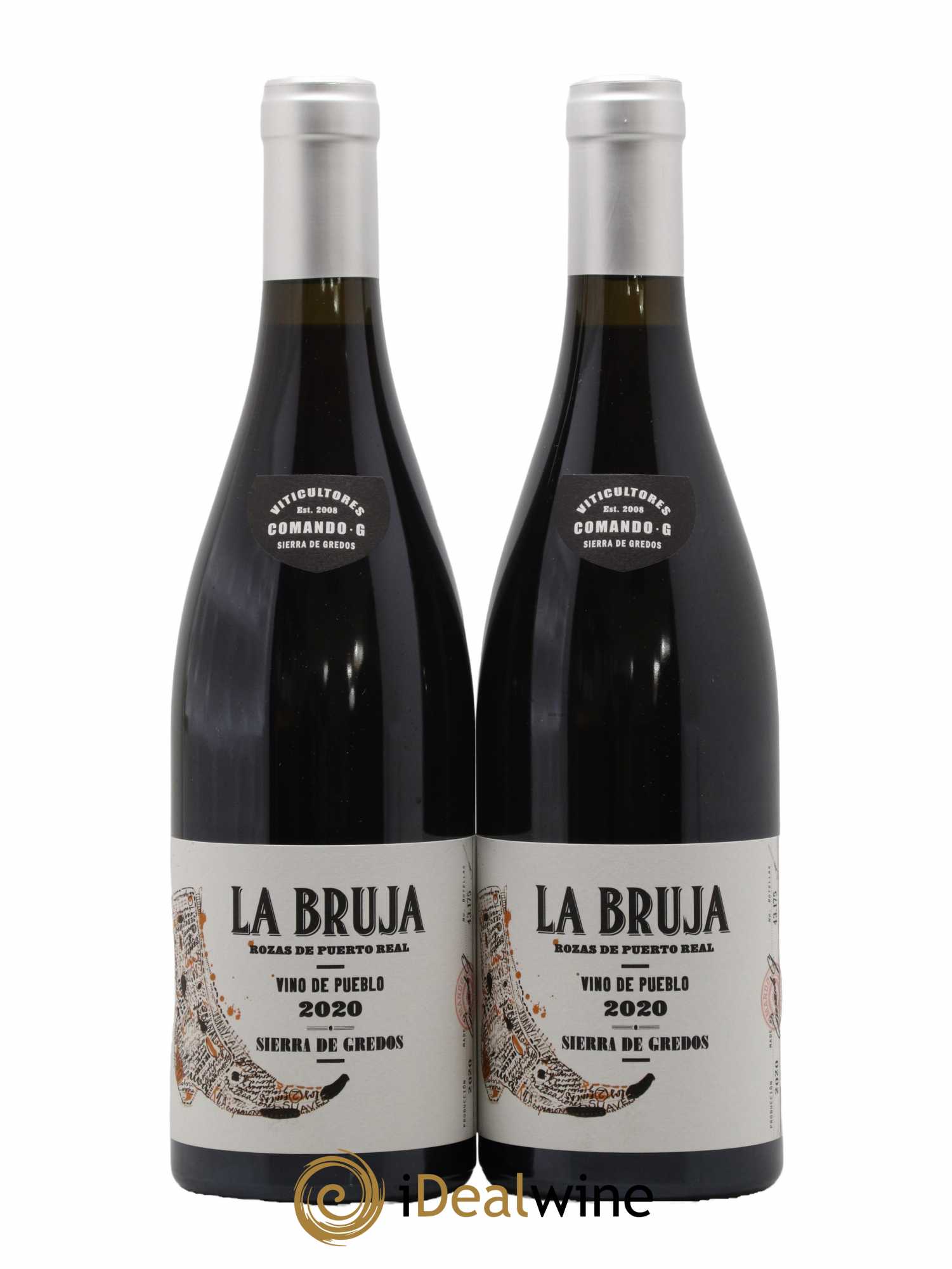 Vinos de Madrid DO Comando G La Bruja de Rozas 2020 - Lot de 2 bouteilles - 0