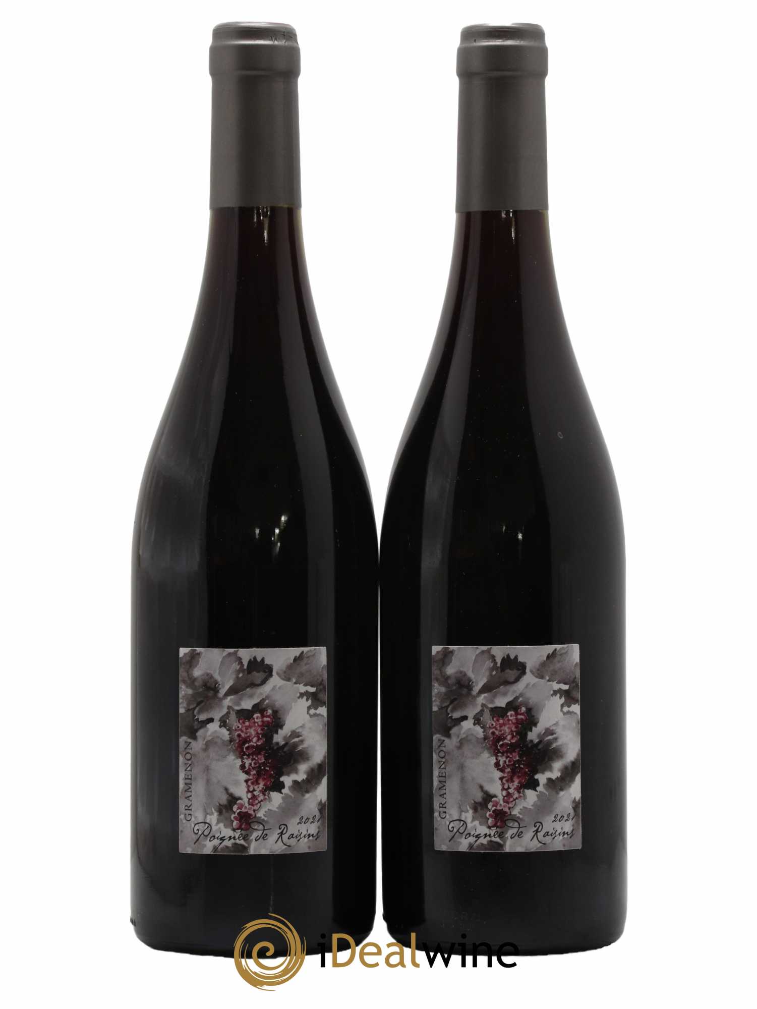 Côtes-du-Rhône Poignée de raisins Gramenon (Domaine) 2021 - Lot de 2 bouteilles - 0