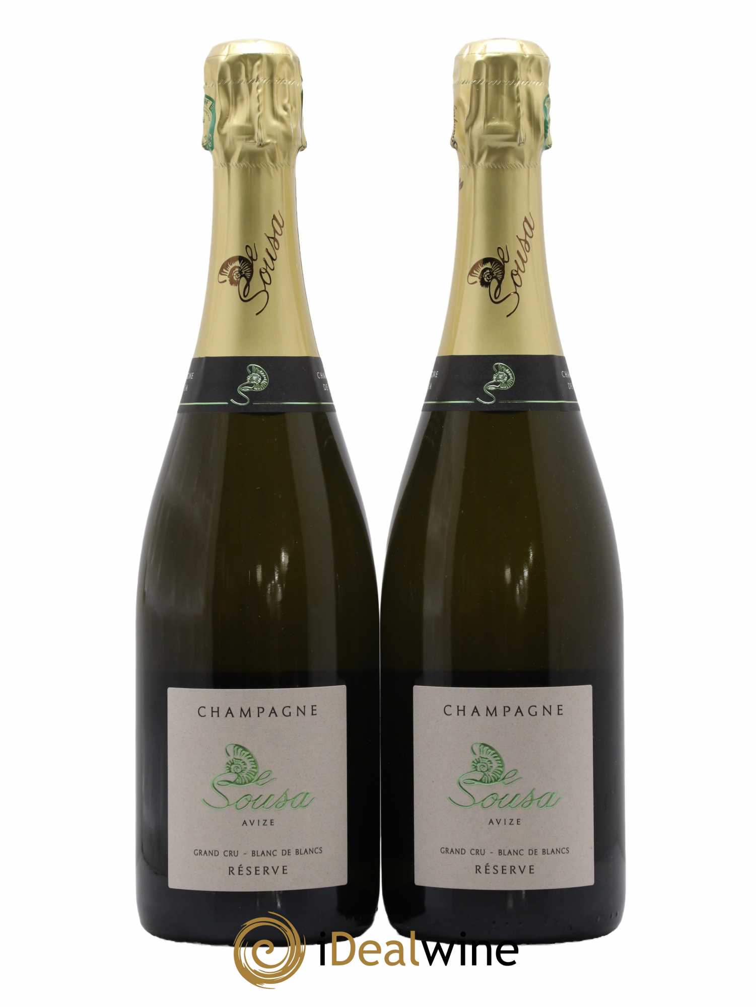 Grand Cru Brut Réserve De Sousa - Lot de 2 bouteilles - 0