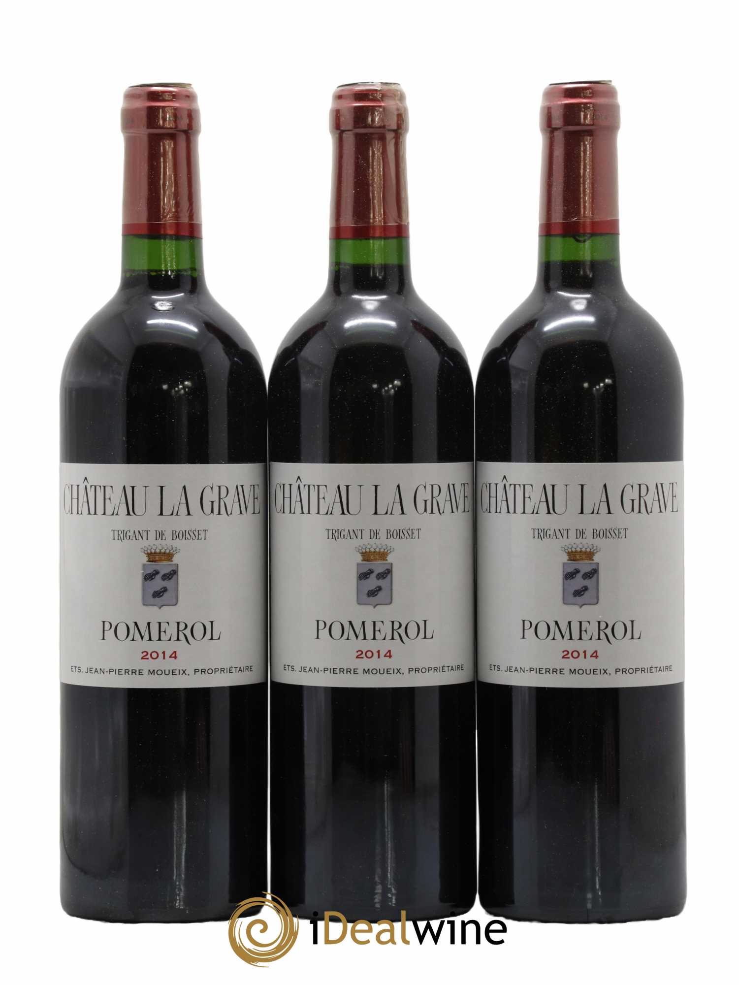 Château La Grave à Pomerol (Trigant de Boisset) 2014 - Lot de 12 bouteilles - 2