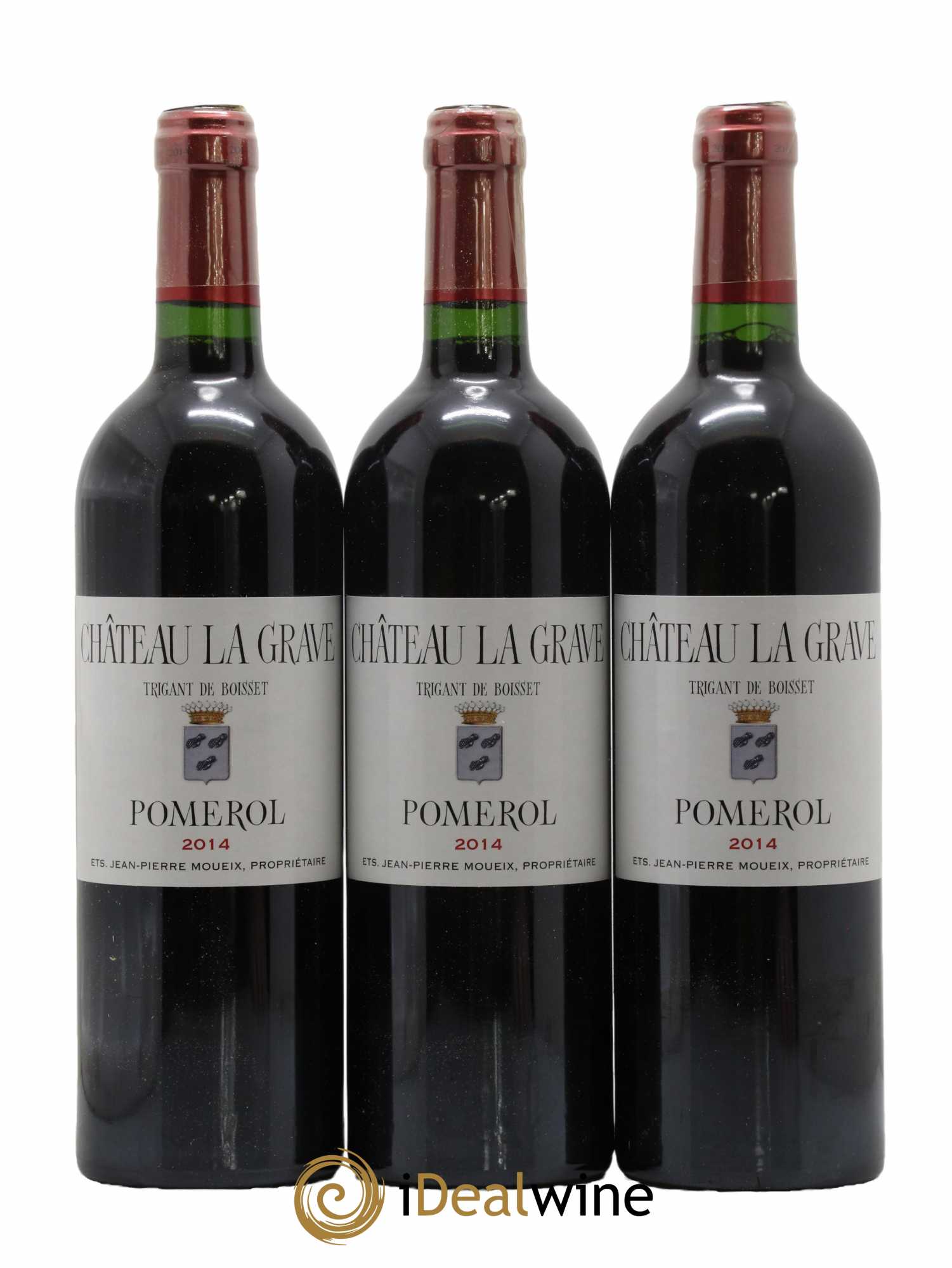 Château La Grave à Pomerol (Trigant de Boisset) 2014 - Lot de 12 bouteilles - 3
