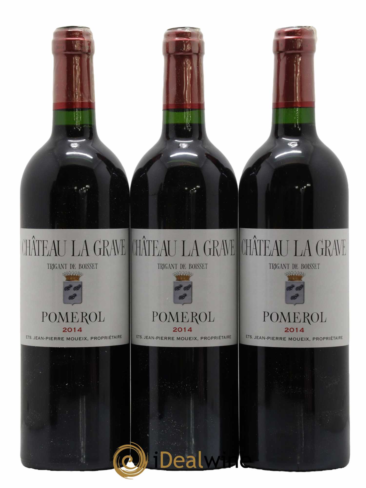 Château La Grave à Pomerol (Trigant de Boisset) 2014 - Lot de 12 bouteilles - 4