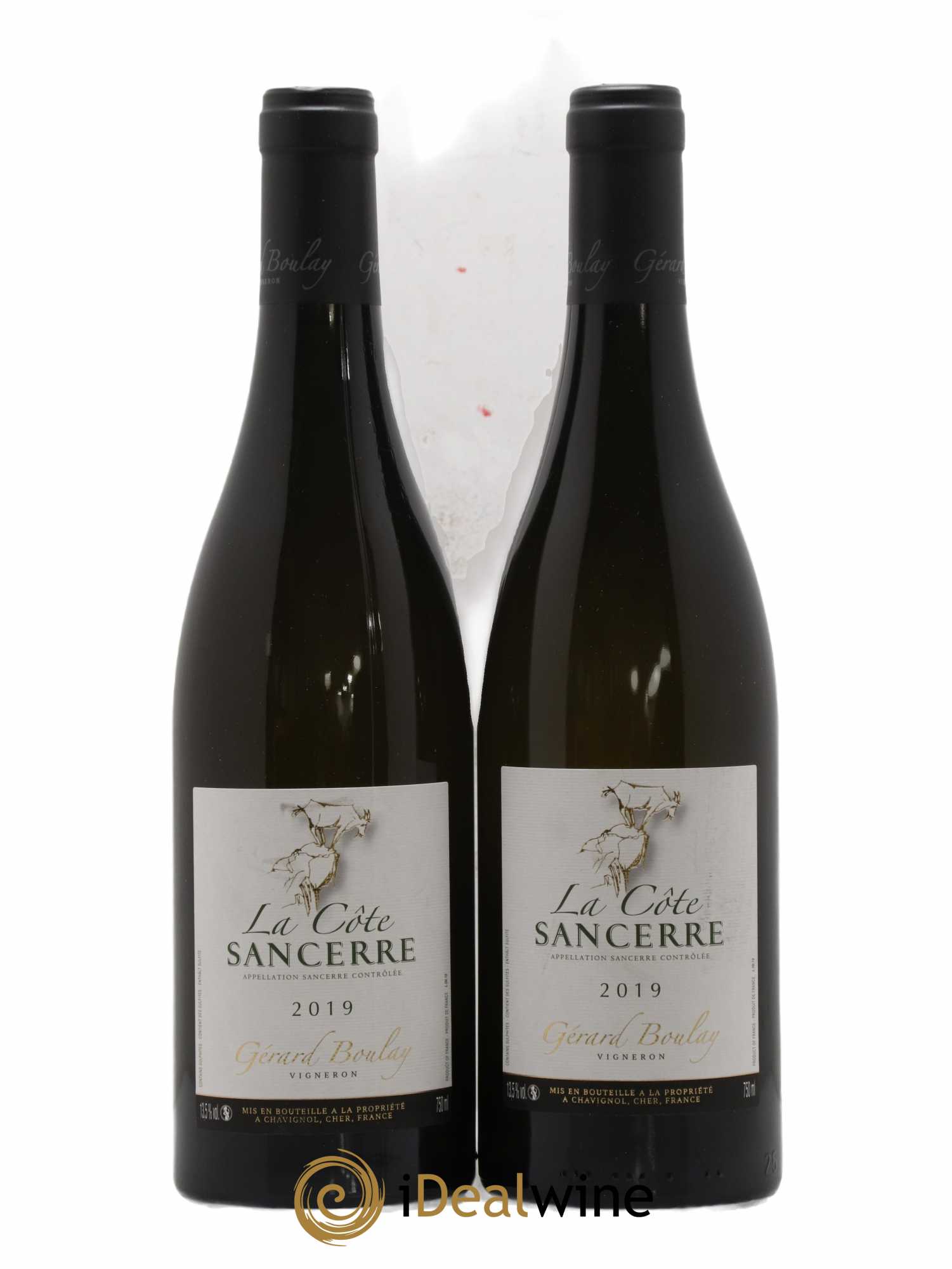 Sancerre La Côte Gérard Boulay 2019 - Lot de 2 bouteilles - 0