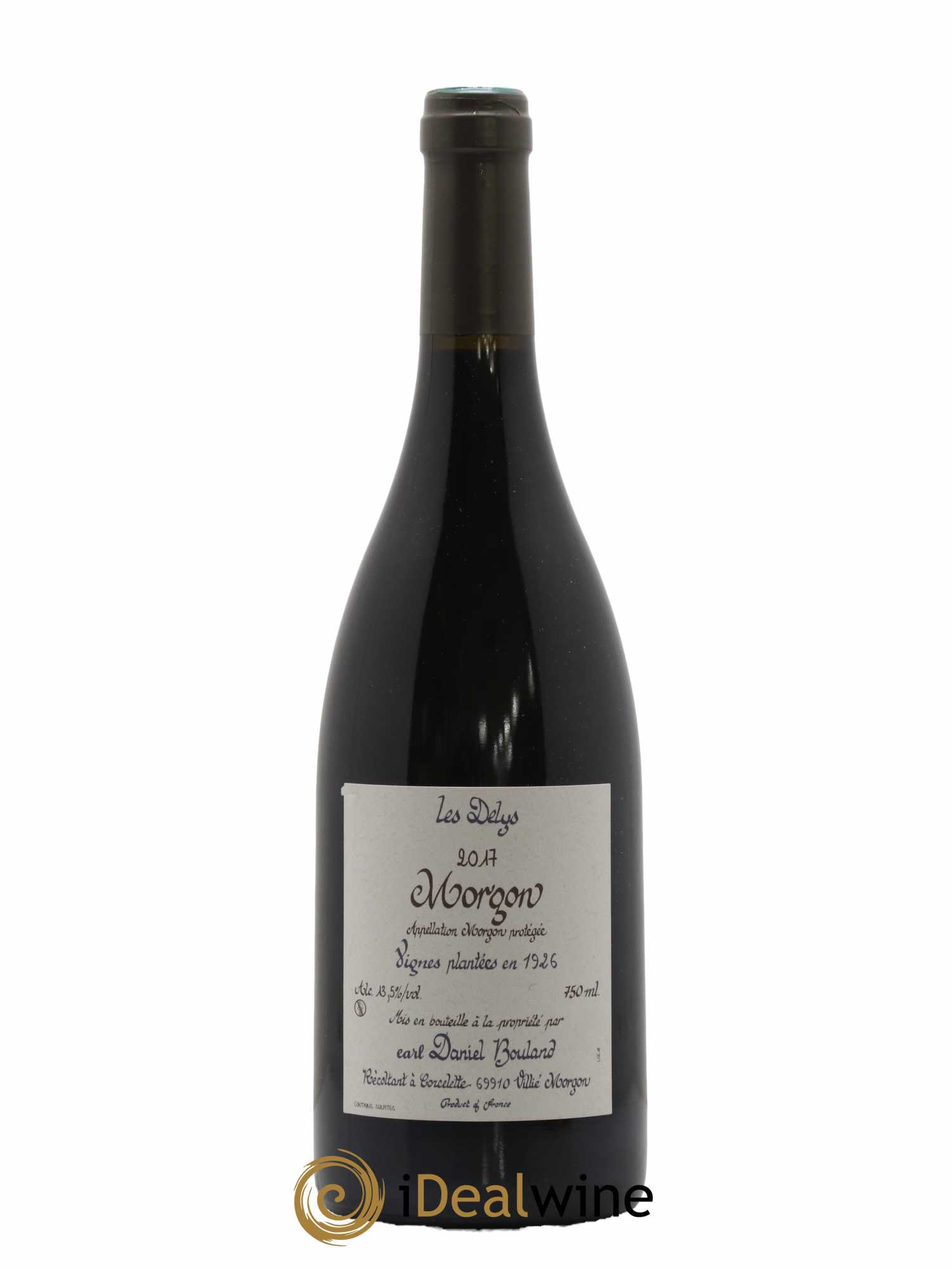 Morgon Les Delys Vielles Vignes de 1926 Daniel Bouland (Domaine) 2017 - Lot de 1 bouteille - 0