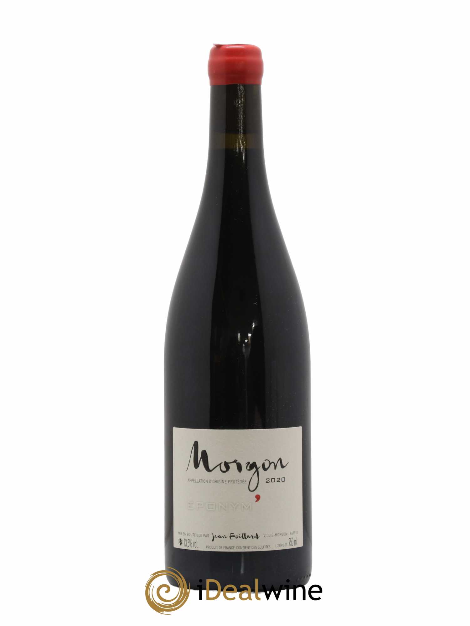 Morgon Les Charmes Eponym Jean Foillard 2020 - Lot de 1 bouteille - 0