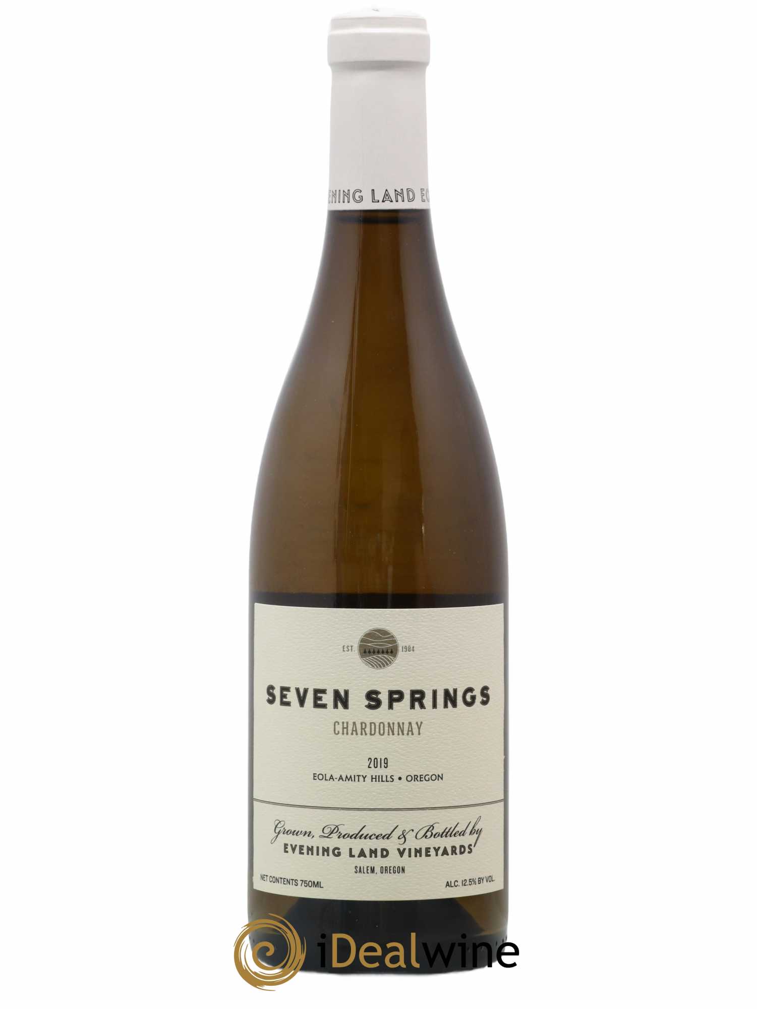 Eola-Amity Hills Seven Springs Chardonnay Evening Land - Rajat Parr 2019 - Lot of 1 bottle - 0