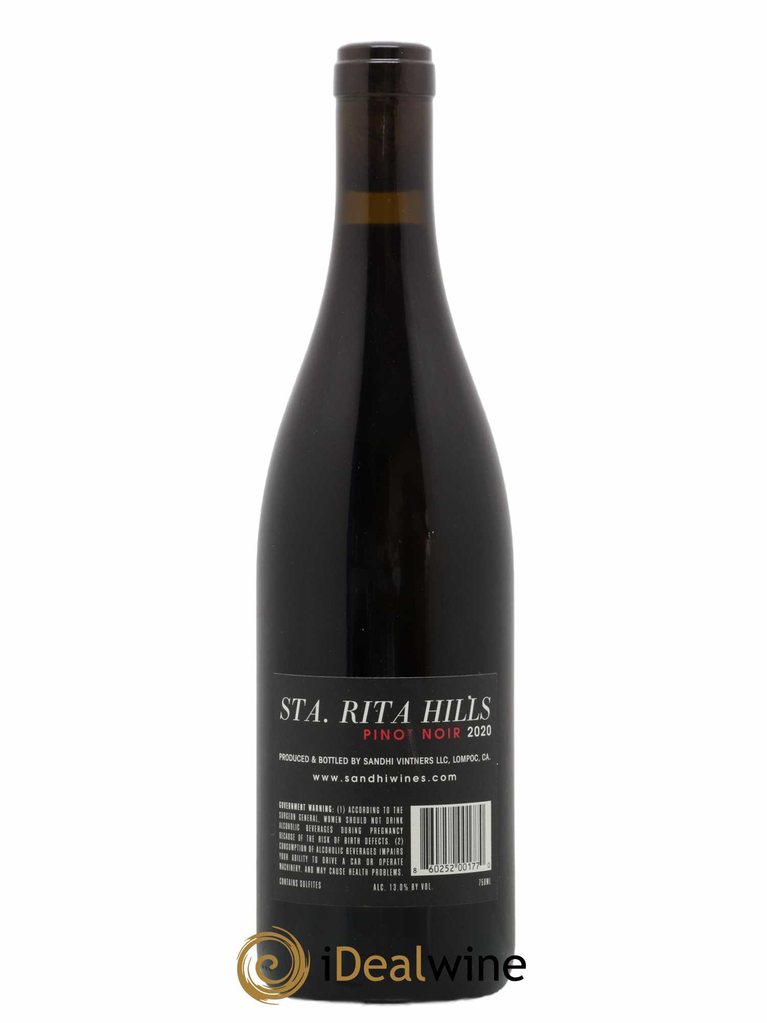 Santa Rita Hills Sandhi Wines - Rajat Parr 2020 - Lot de 1 bouteille - 1